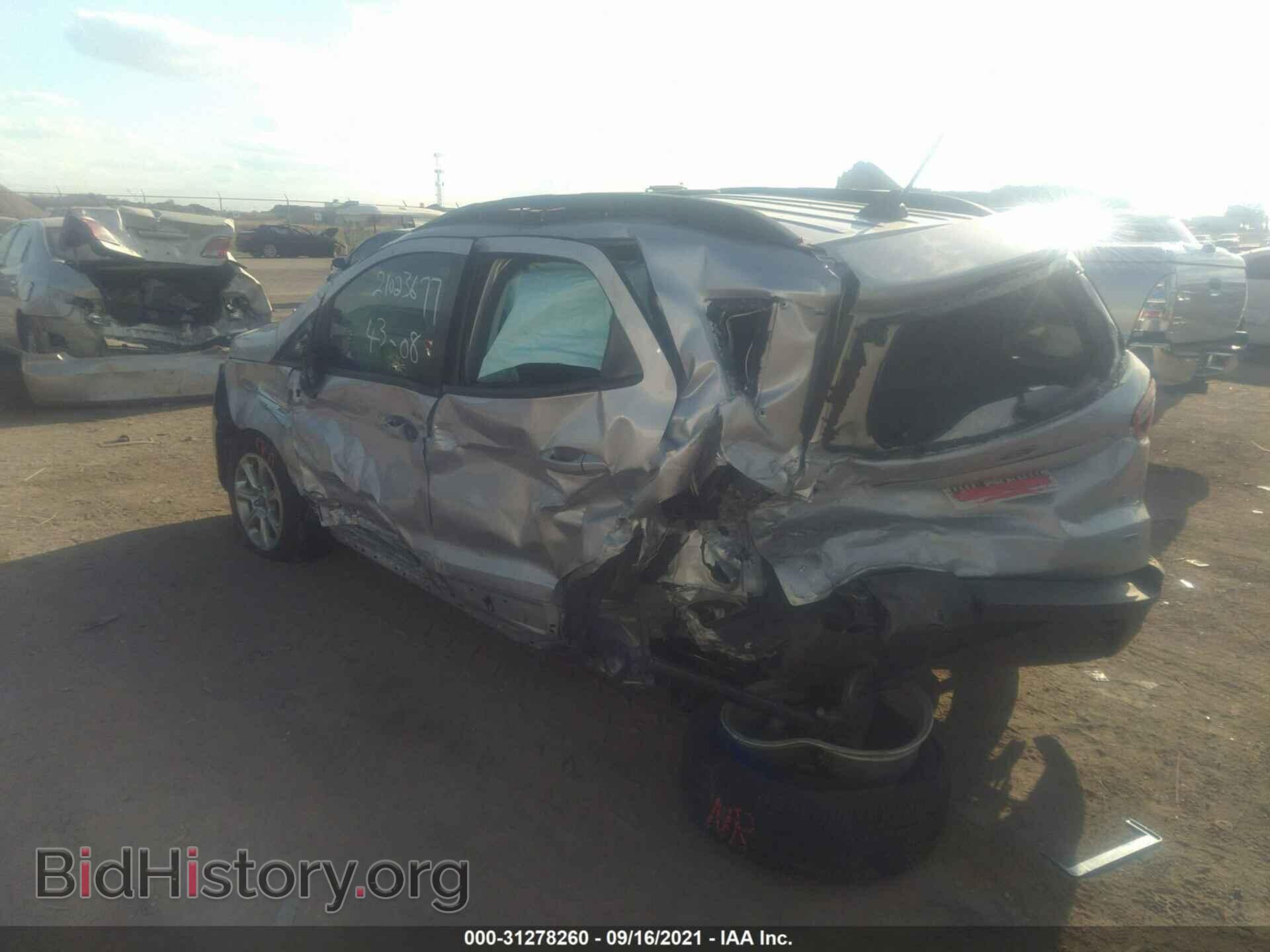 2020 FORD ECOSPORT - VIN: MAJ3S2GE2LC369312 - Фото 3