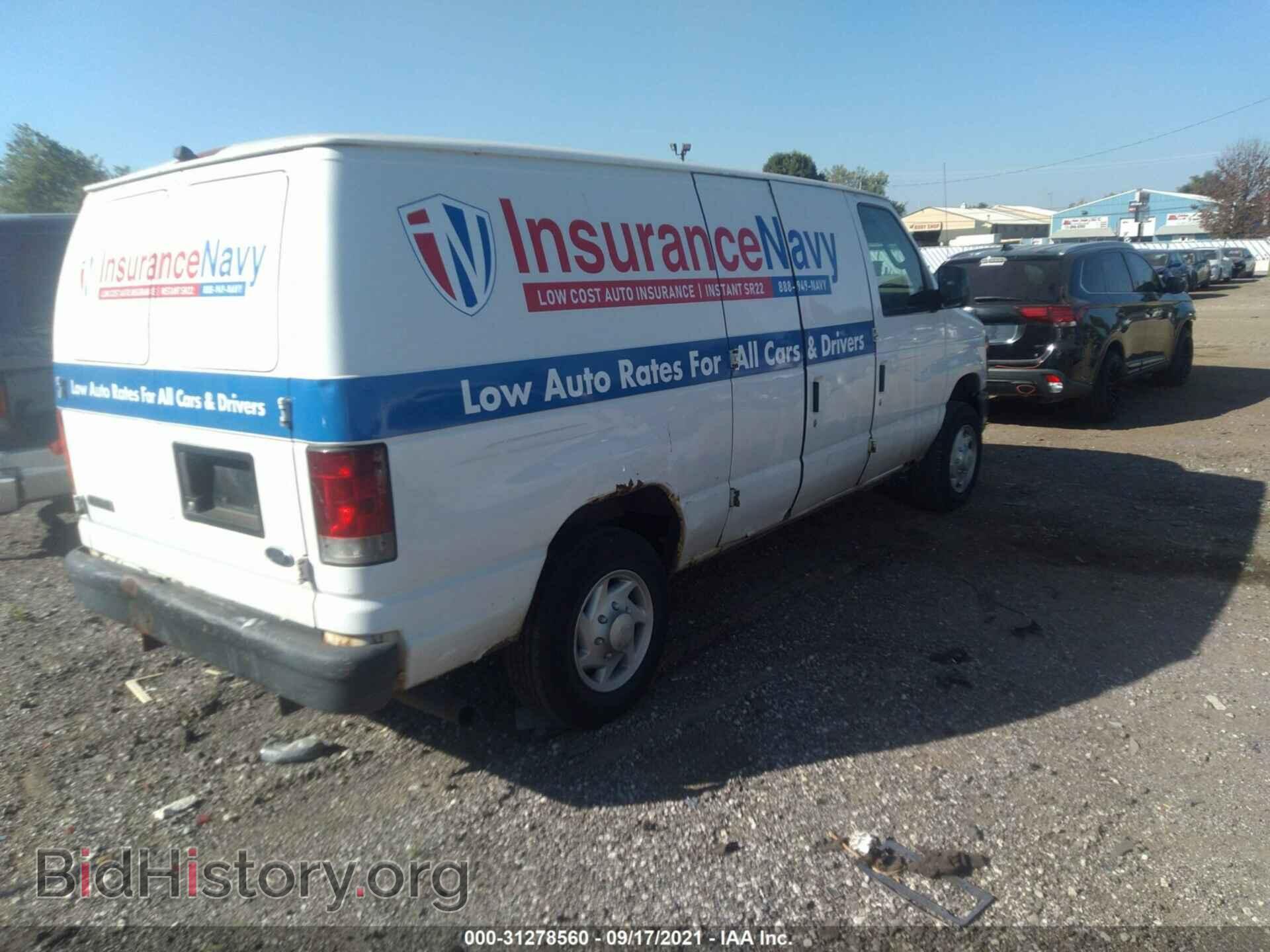 2008 FORD ECONOLINE CARGO VAN - VIN: 1FTNE14W28DB06482 - Фото 4