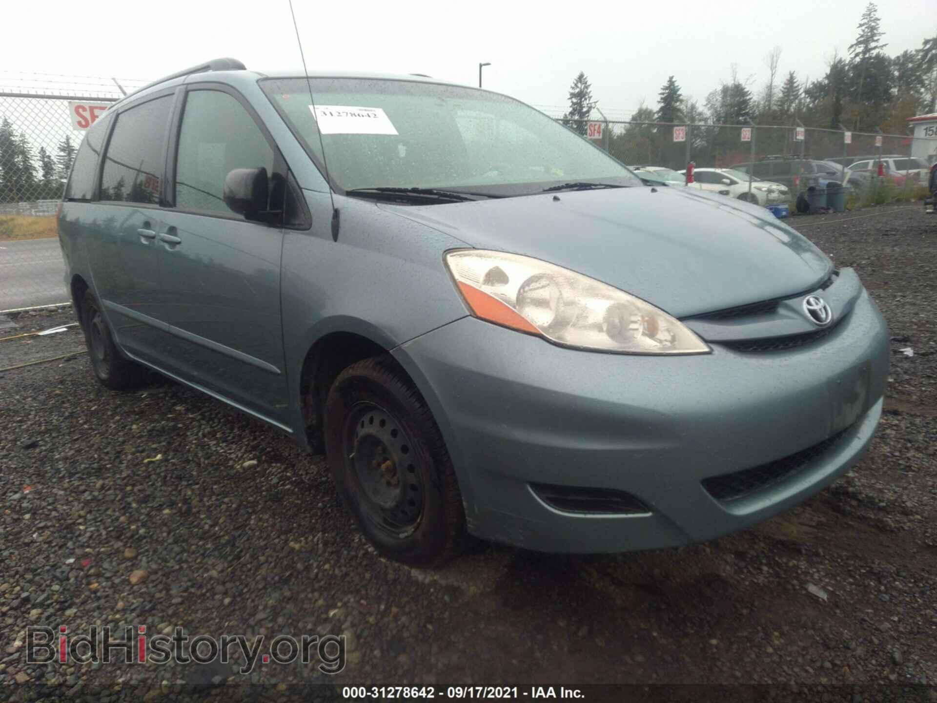 Photo 5TDZK23C68S163103 - TOYOTA SIENNA 2008