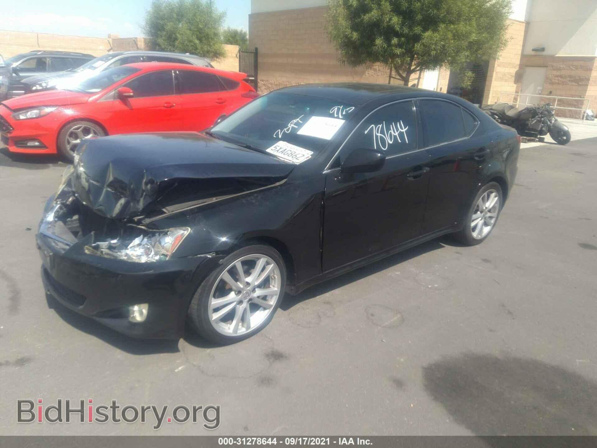 2007 LEXUS IS 250 - VIN: JTHBK262375029463 - Фото 2