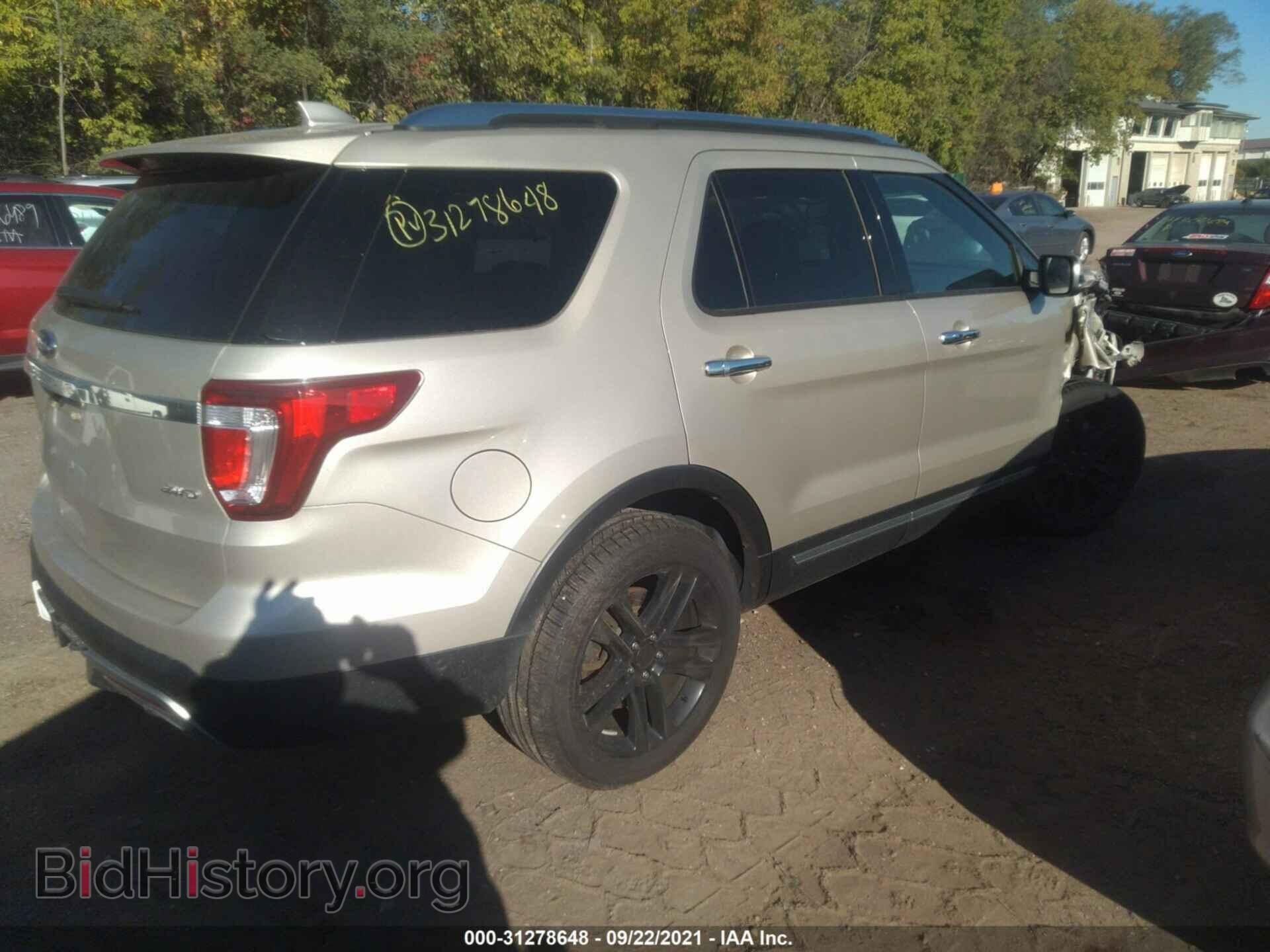 2017 FORD EXPLORER - VIN: 1FM5K8F87HGC18933 - Фото 4