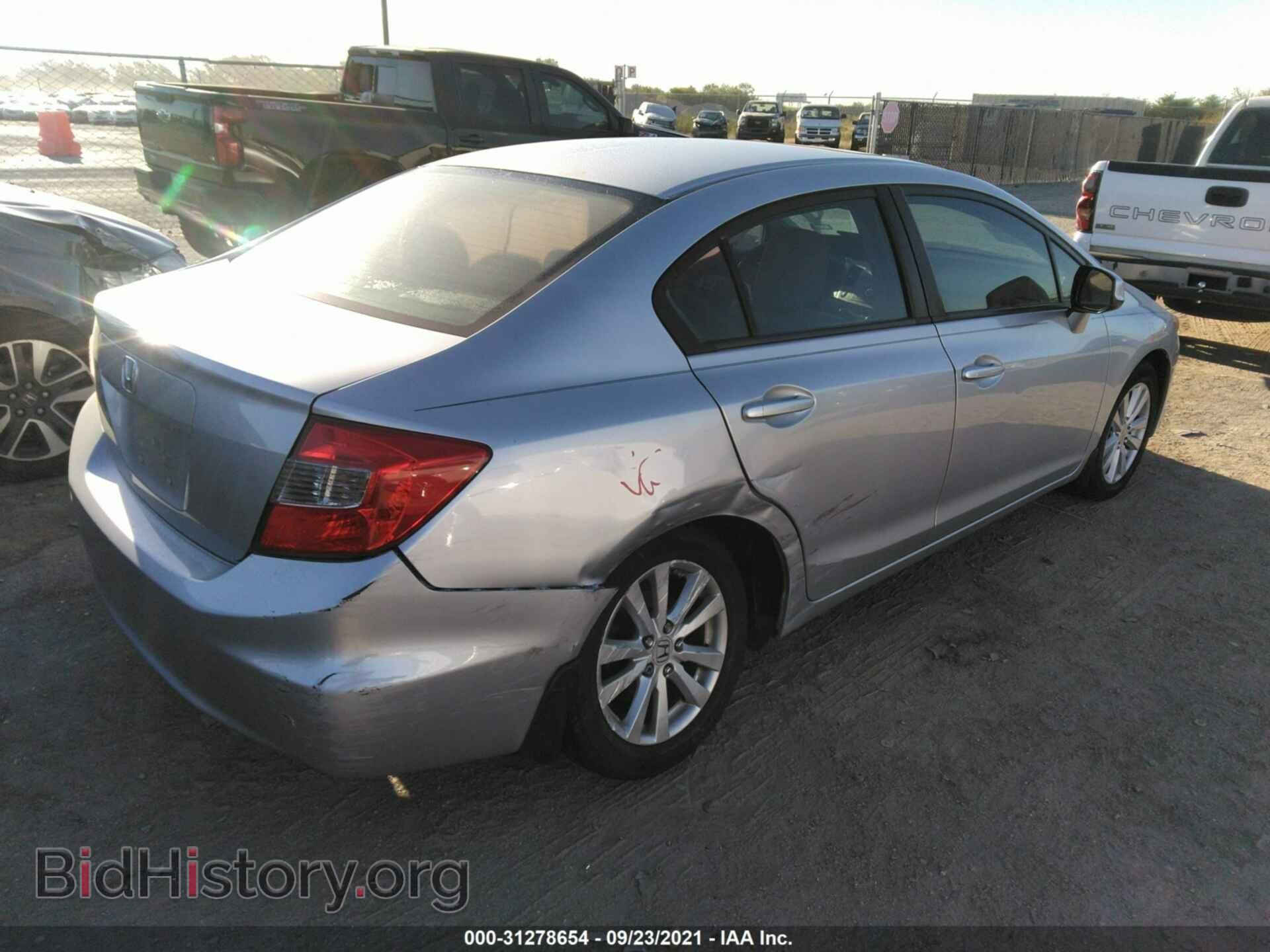 2012 HONDA CIVIC SDN - VIN: 2HGFB2F90CH548796 - Фото 4