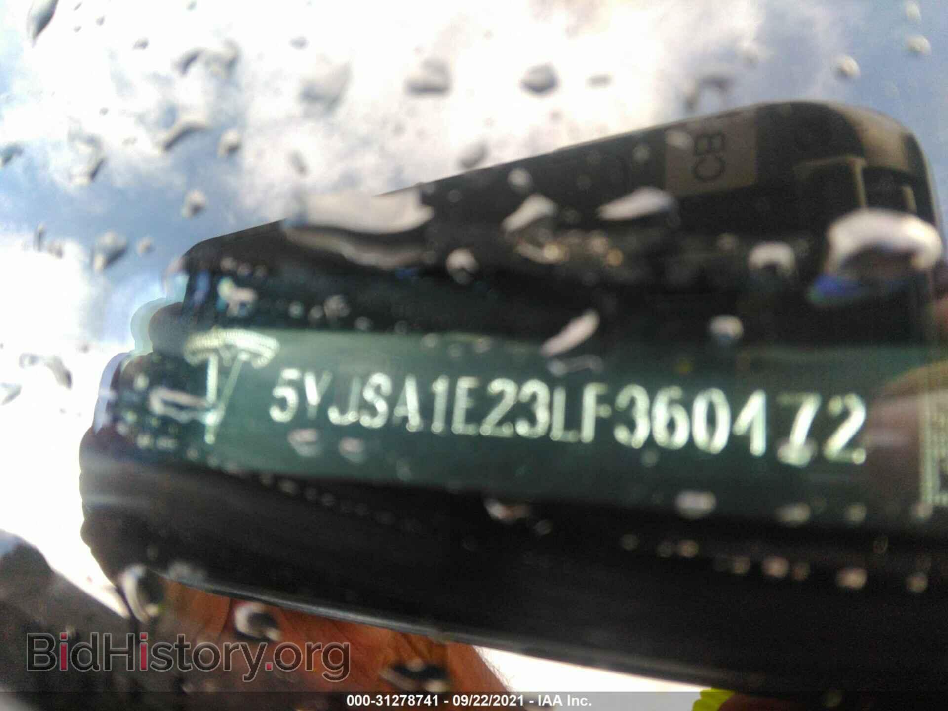 2020 TESLA MODEL S - VIN: 5YJSA1E23LF360472 - Фото 9