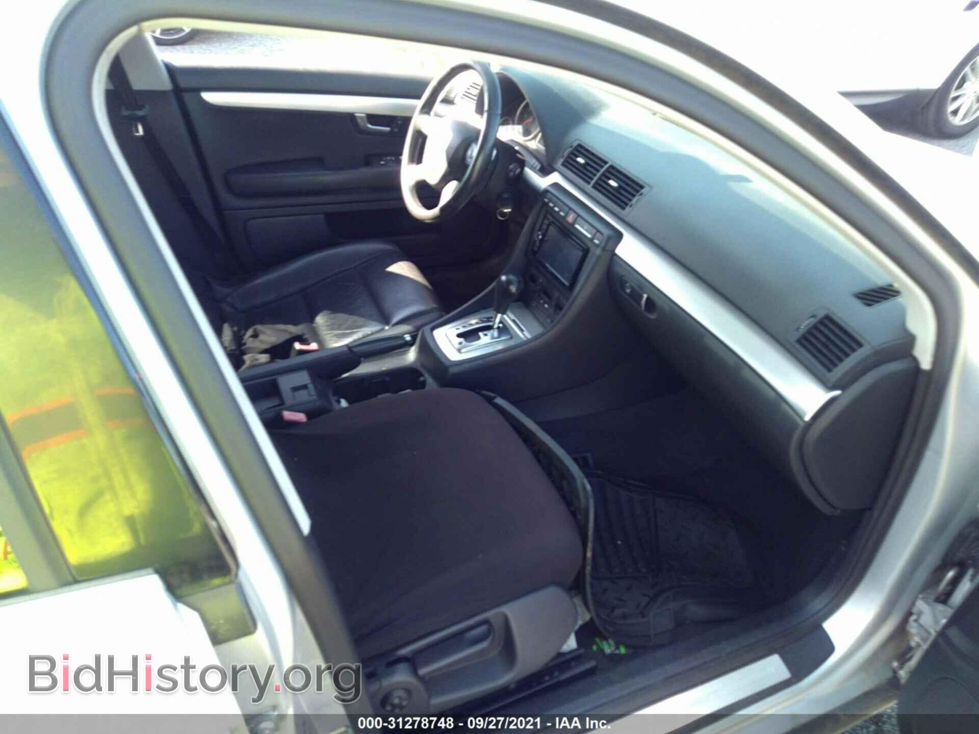 2008 AUDI A4 - VIN: WAUAF78E38A137402 - Фото 5