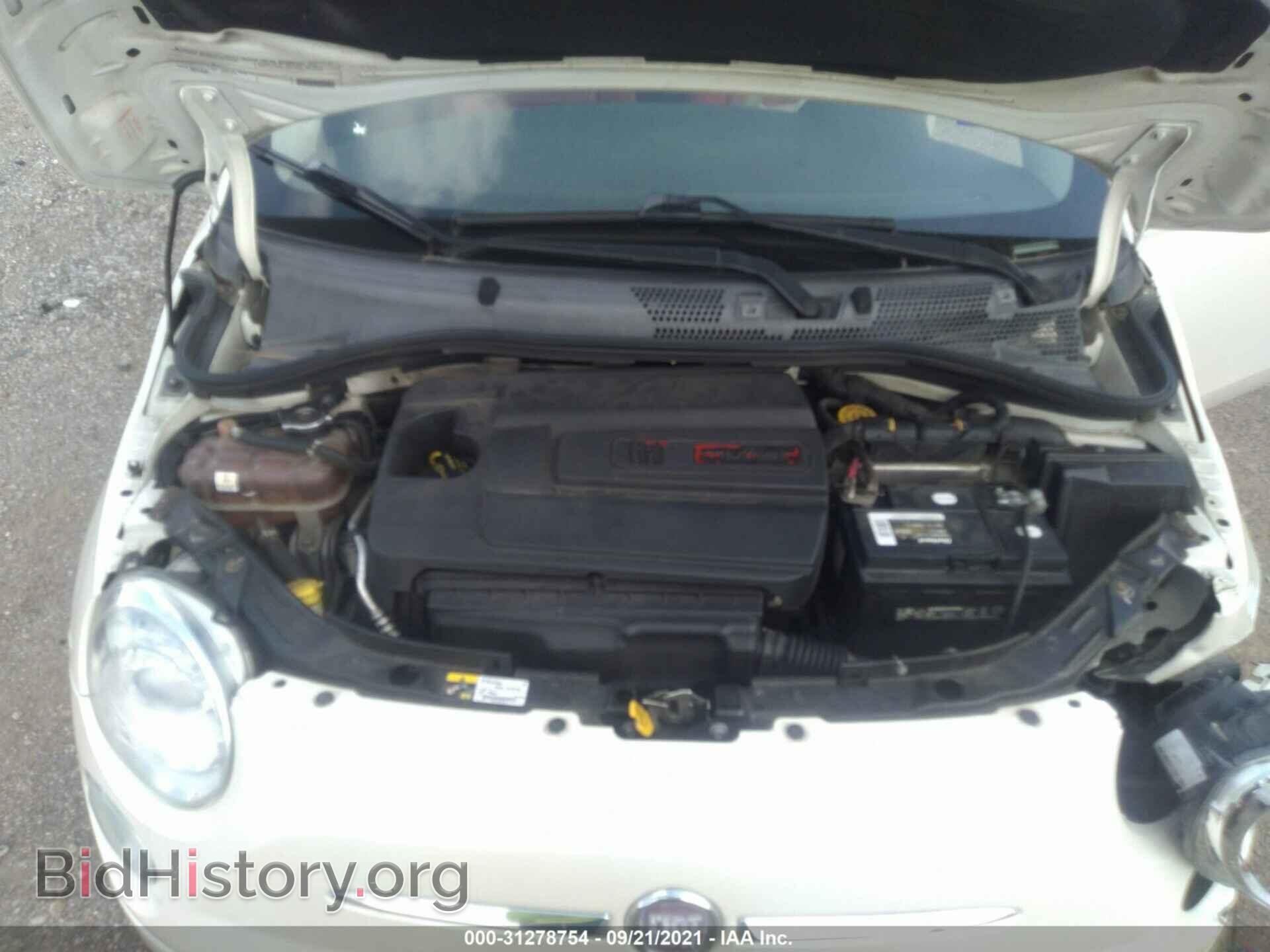 2012 FIAT 500 - VIN: 3C3CFFAR1CT355105 - Фото 10