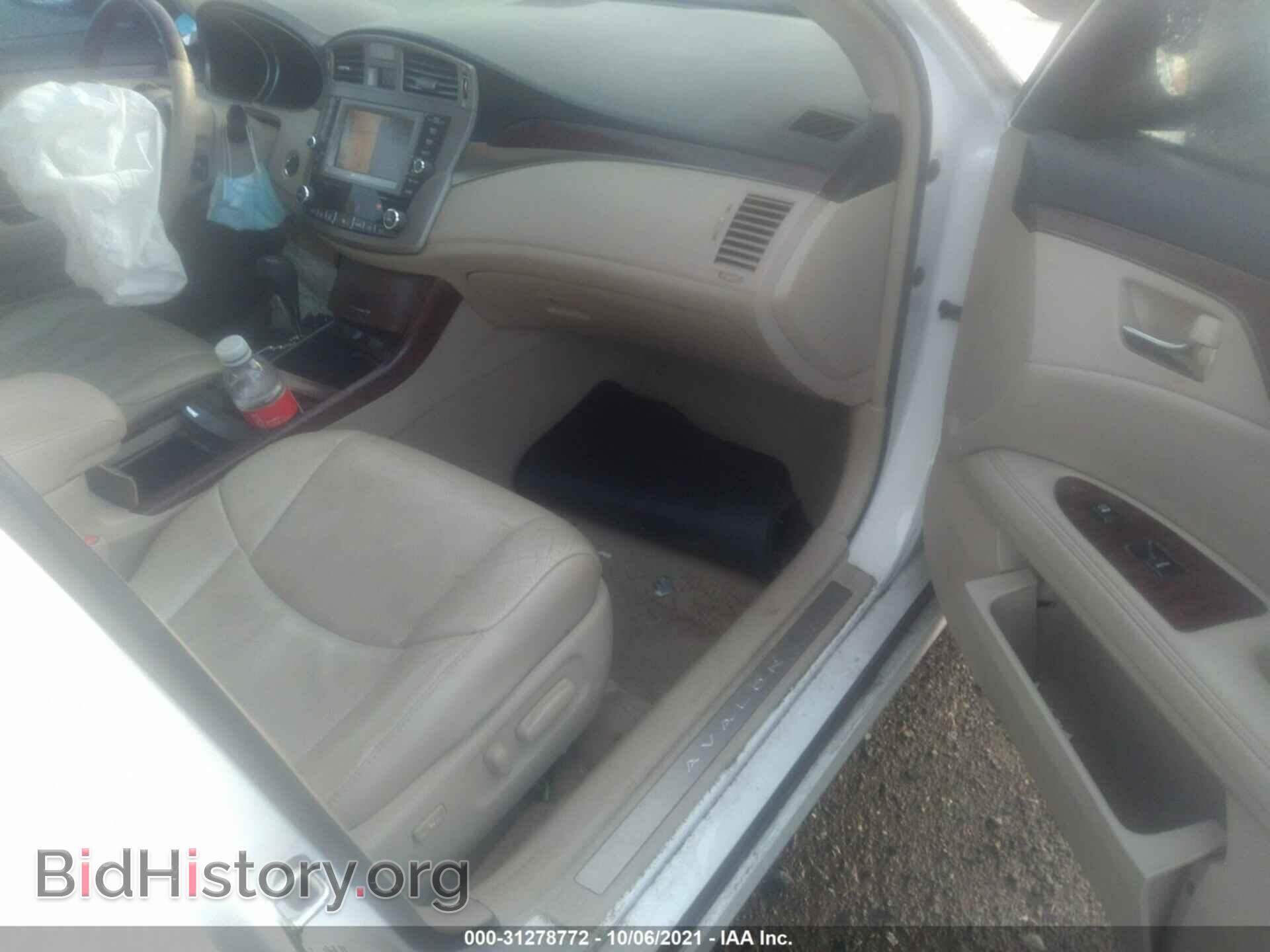 2011 TOYOTA AVALON - VIN: 4T1BK3DB1BU410085 - Фото 5