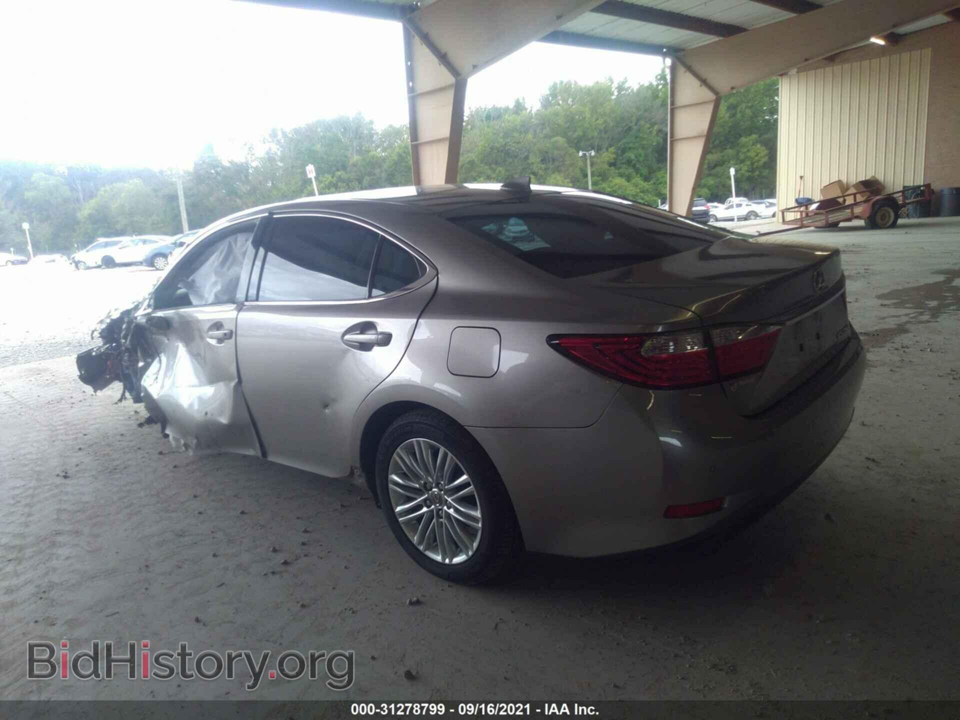 2015 LEXUS ES 350 - VIN: JTHBK1GG7F2193254 - Фото 3