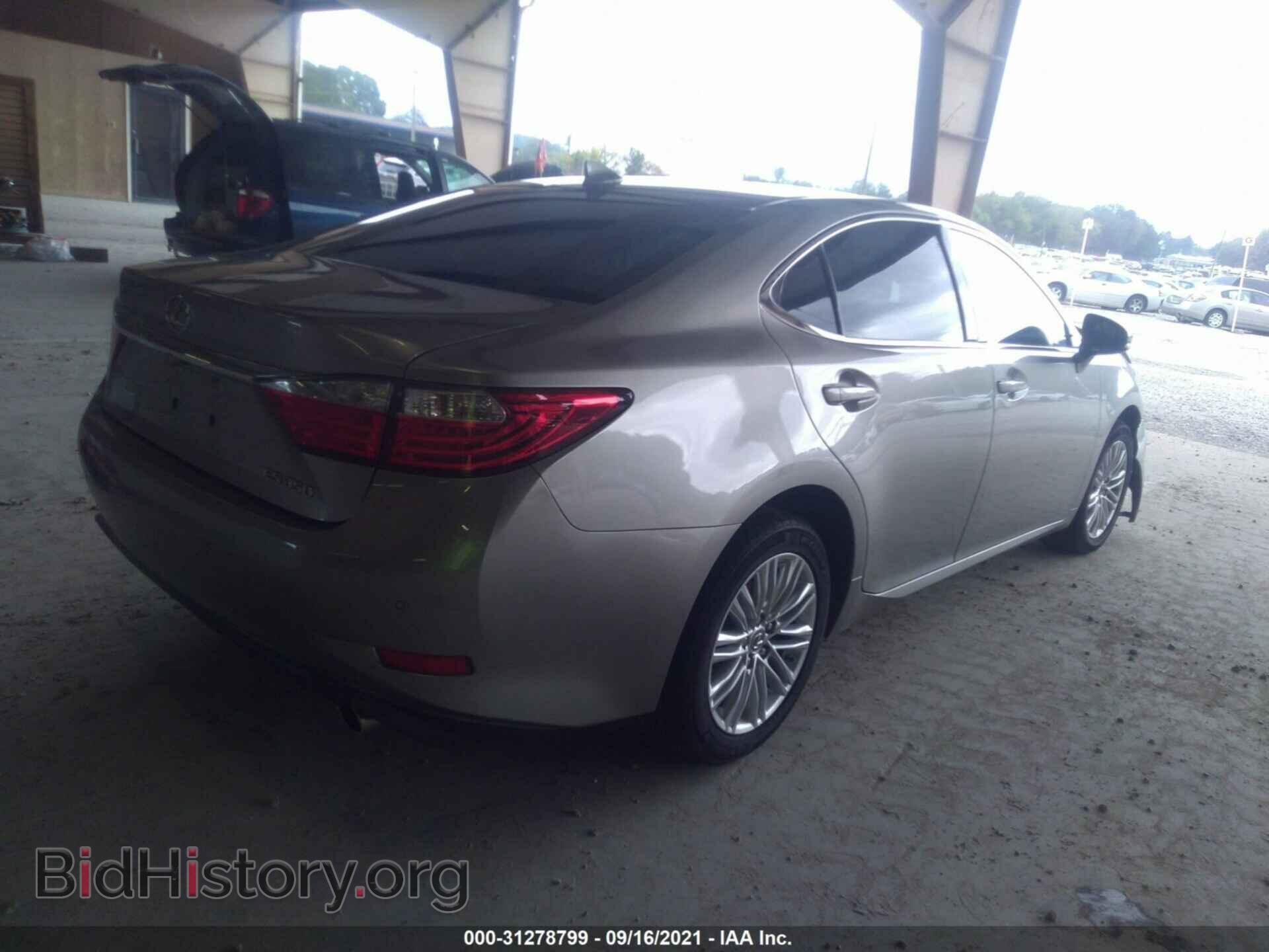2015 LEXUS ES 350 - VIN: JTHBK1GG7F2193254 - Фото 4