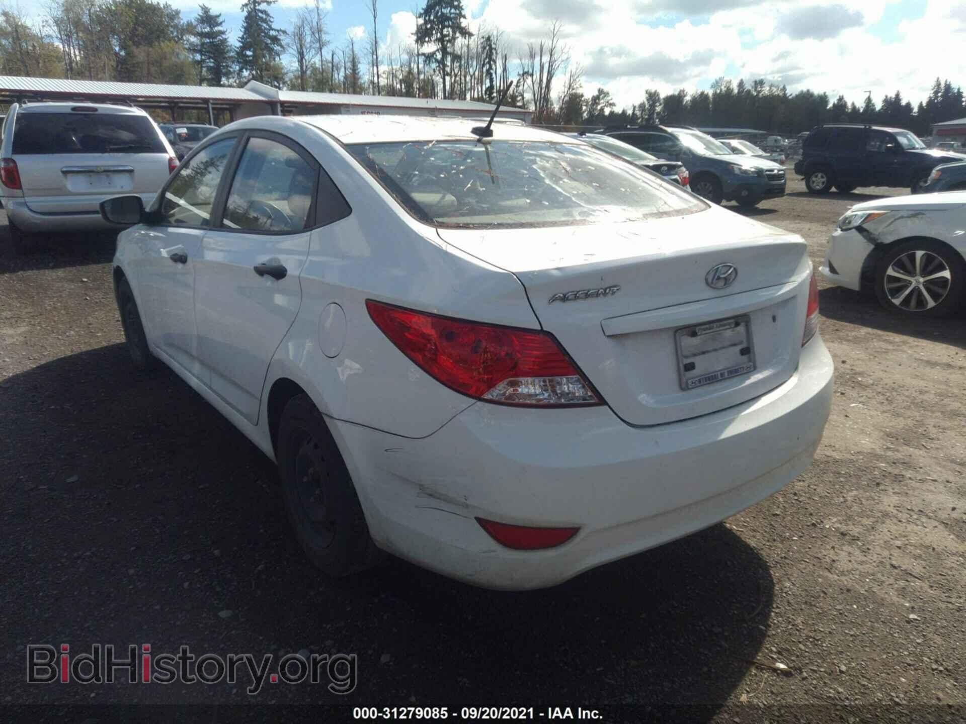 2012 HYUNDAI ACCENT - VIN: KMHCT4AE7CU073297 - Фото 3