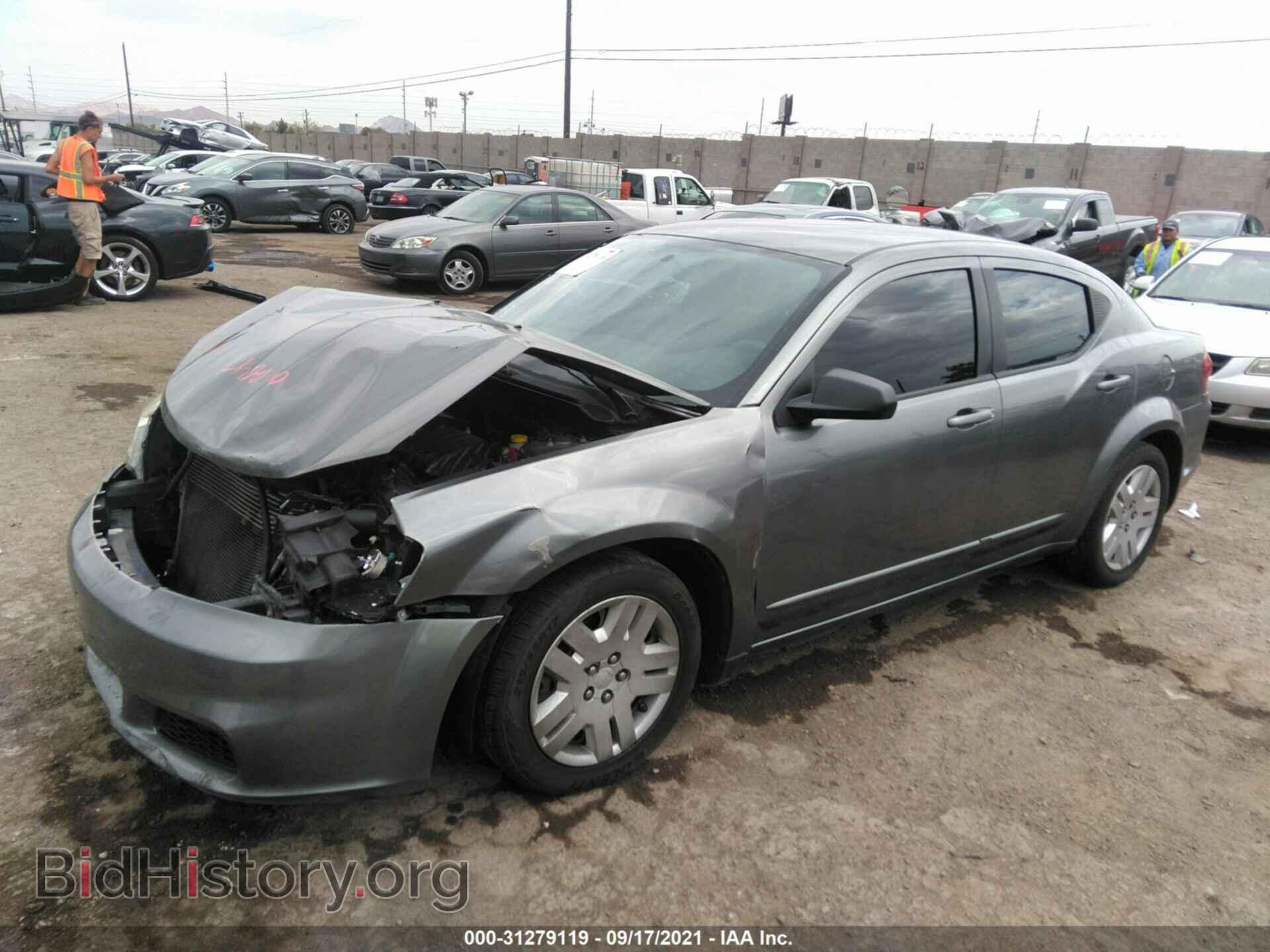 2012 DODGE AVENGER - VIN: 1C3CDZAB7CN328047 - Фото 2