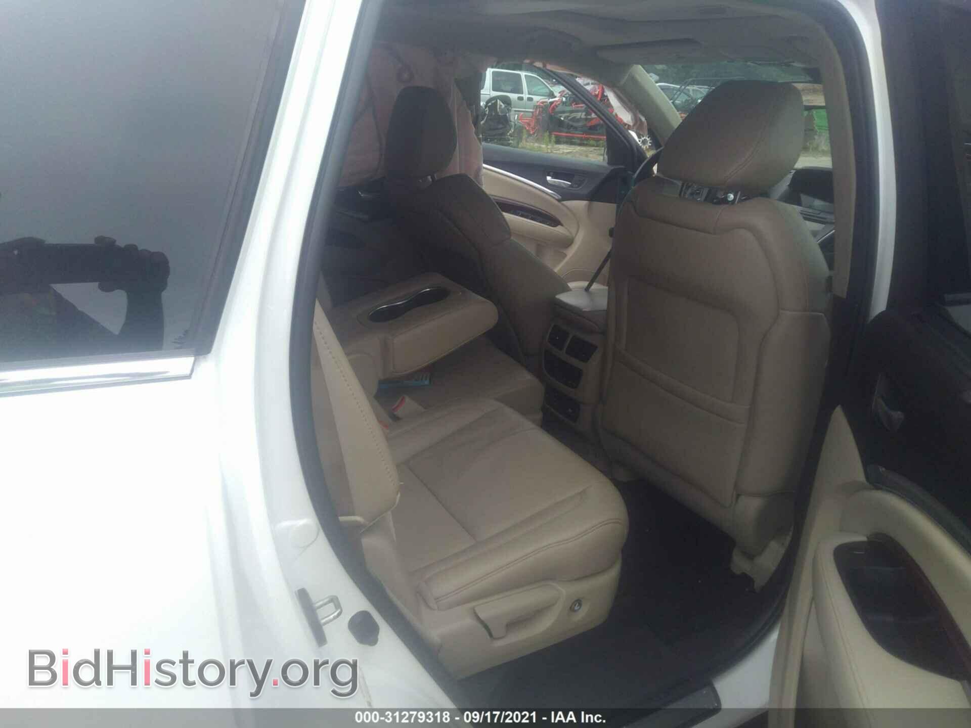 2014 ACURA MDX - VIN: 5FRYD4H89EB043803 - Фото 8