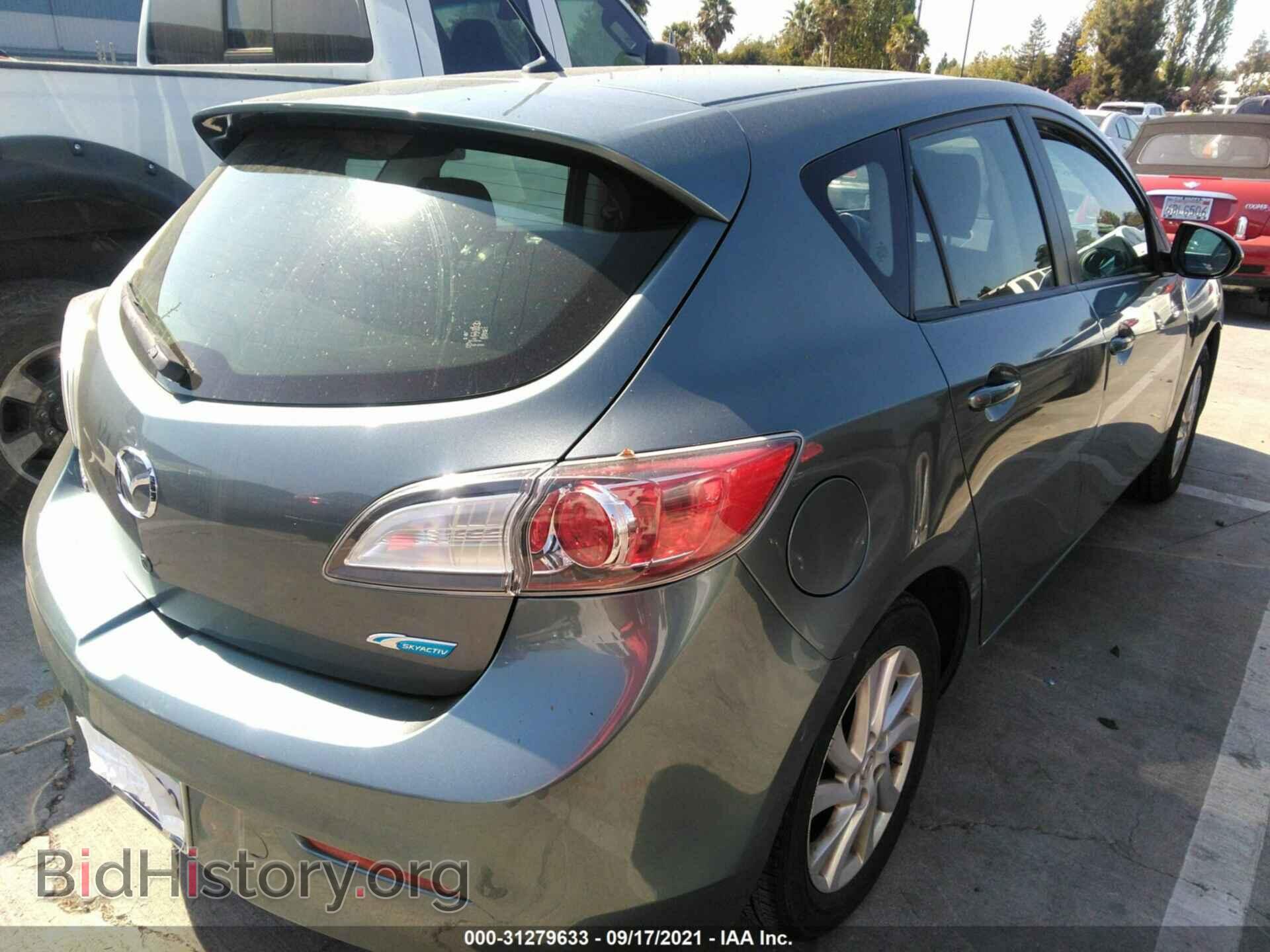 2012 MAZDA MAZDA3 - VIN: JM1BL1L89C1673486 - Фото 4