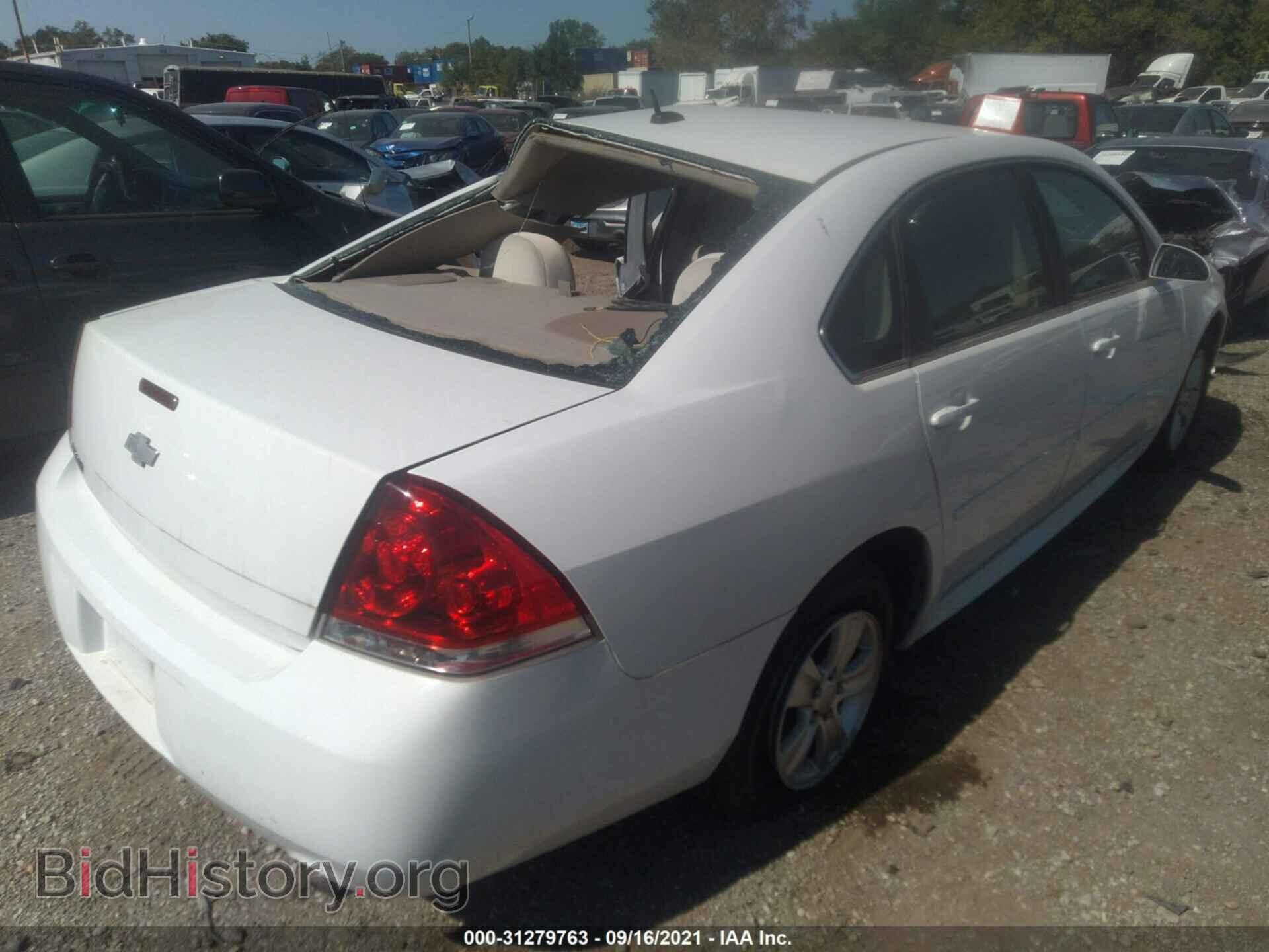 2013 CHEVROLET IMPALA - VIN: 2G1WF5E31D1161310 - Фото 4