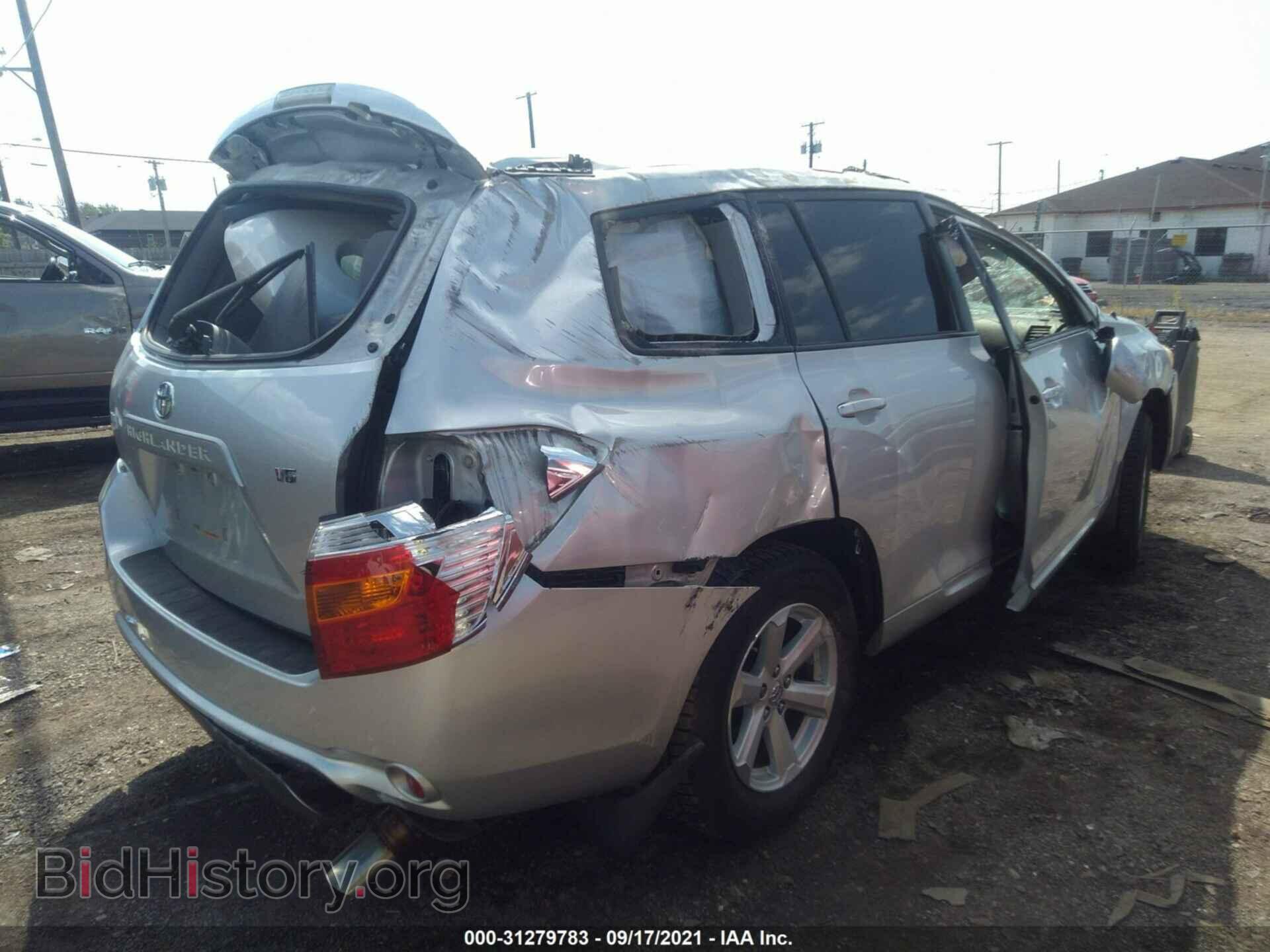2008 TOYOTA HIGHLANDER - VIN: JTEES41A882004145 - Фото 4