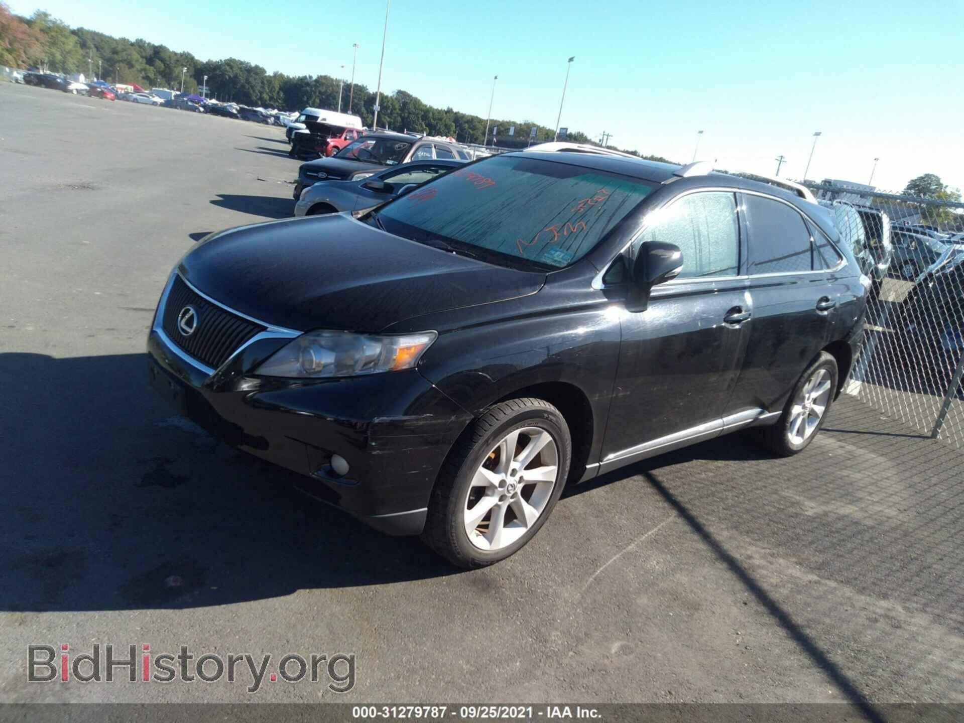 2010 LEXUS RX 350 - VIN: 2T2BK1BA5AC042469 - Фото 2