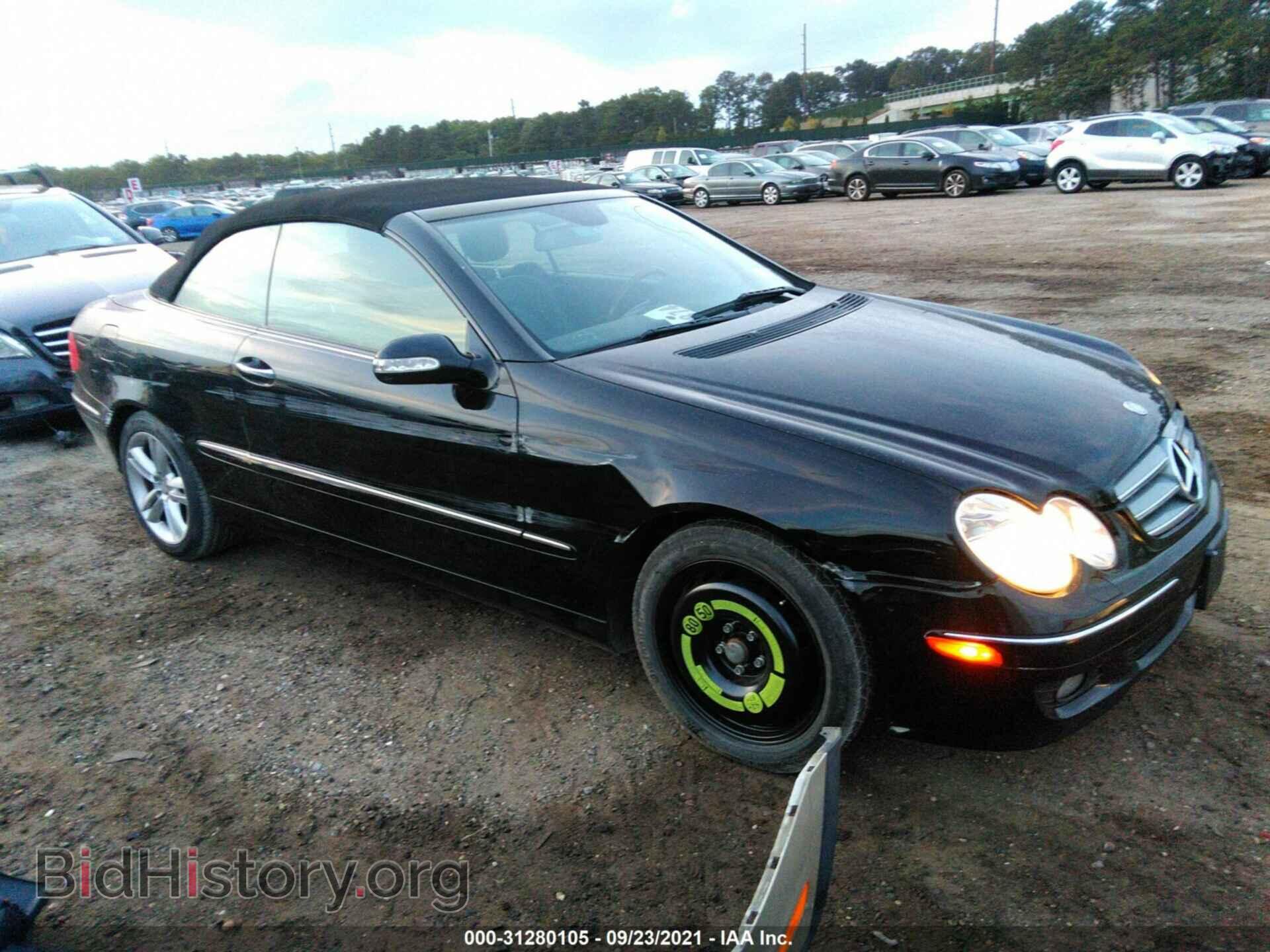 Photo WDBTK56F59T108978 - MERCEDES-BENZ CLK-CLASS 2009