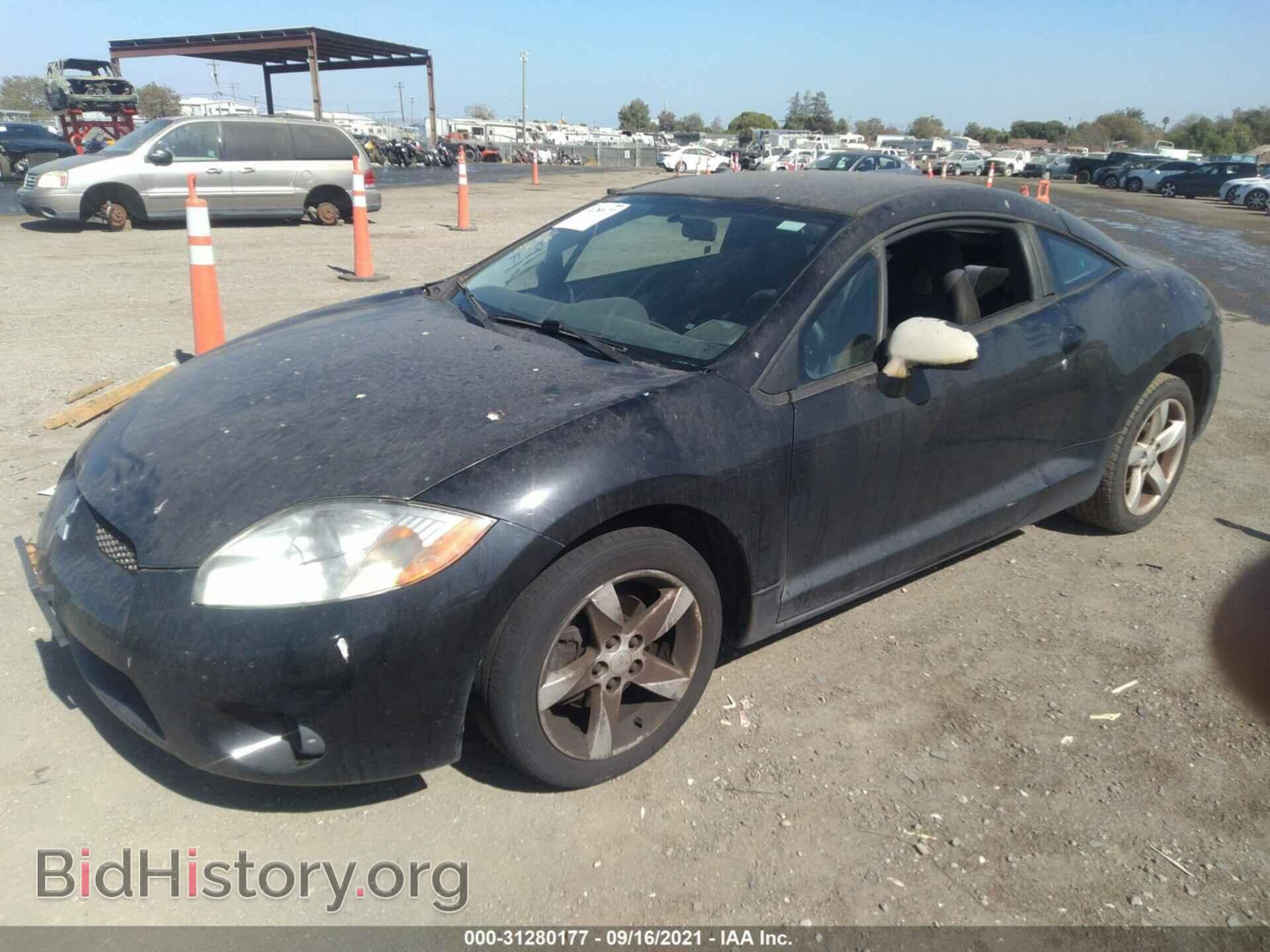 2007 MITSUBISHI ECLIPSE - VIN: 4A3AK24F77E063860 - Фото 2