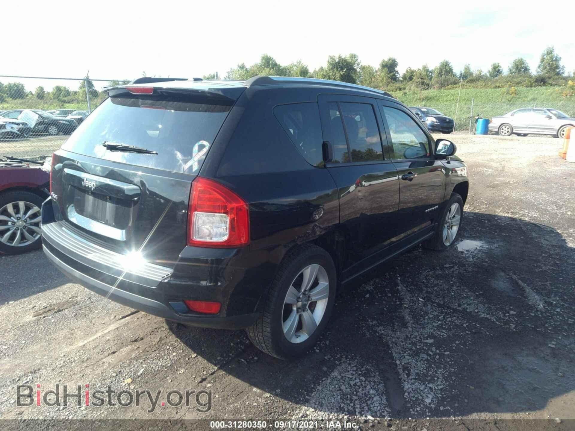 2012 JEEP COMPASS - VIN: 1C4NJDBB3CD559760 - Фото 4