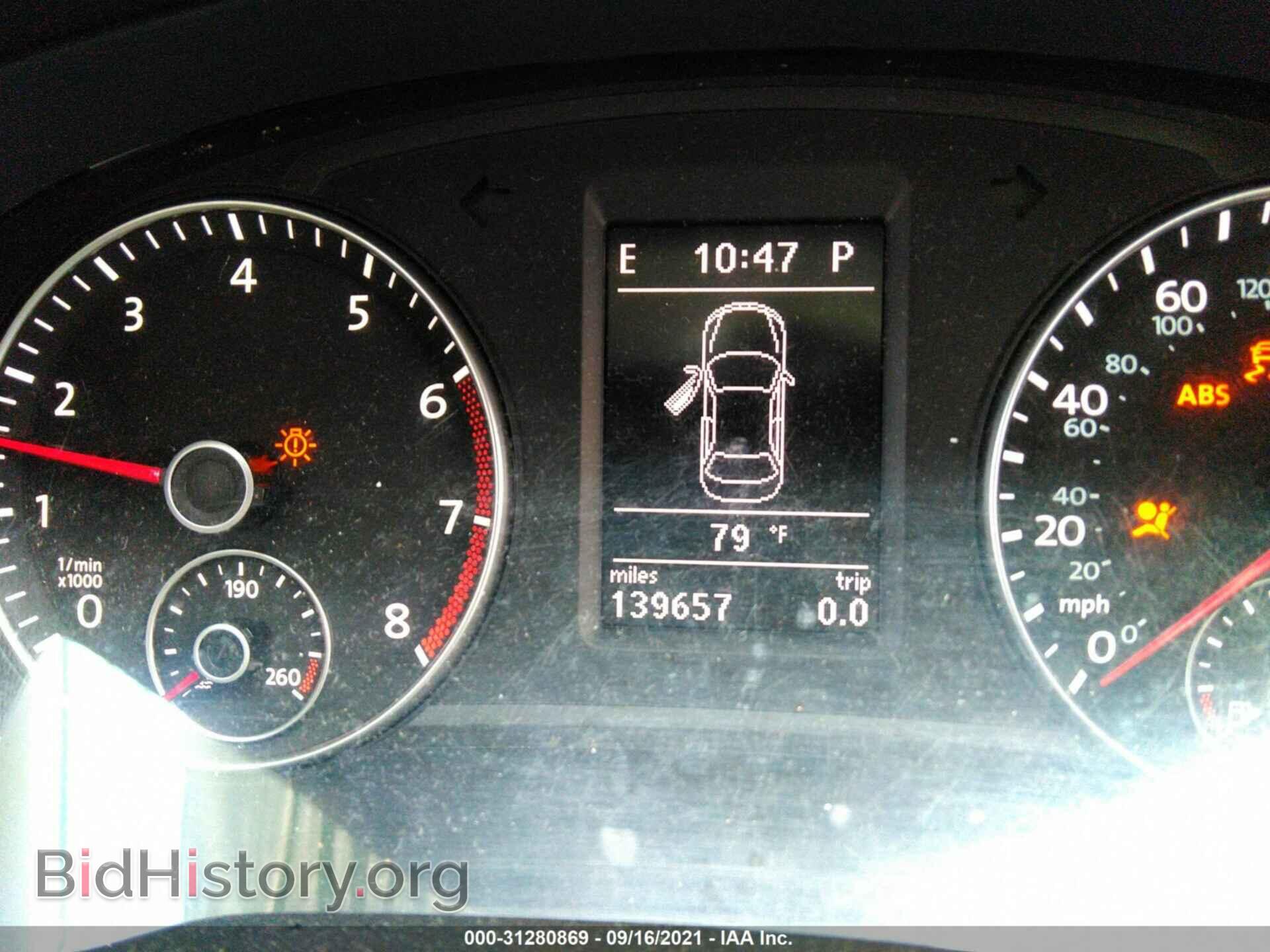 2012 VOLKSWAGEN PASSAT - VIN: 1VWBP7A36CC102974 - Фото 7
