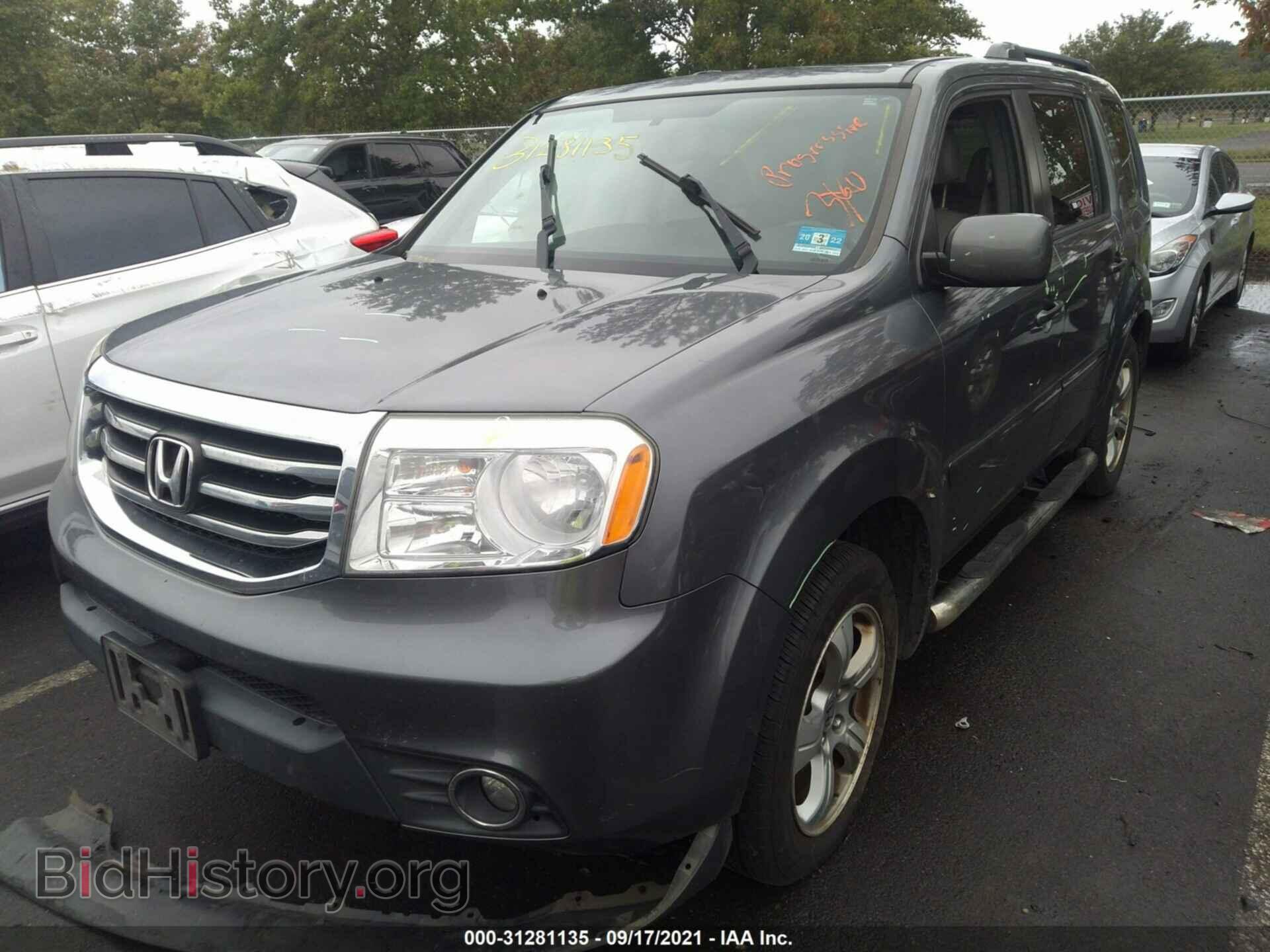 2013 HONDA PILOT - VIN: 5FNYF4H54DB020588 - Фото 2