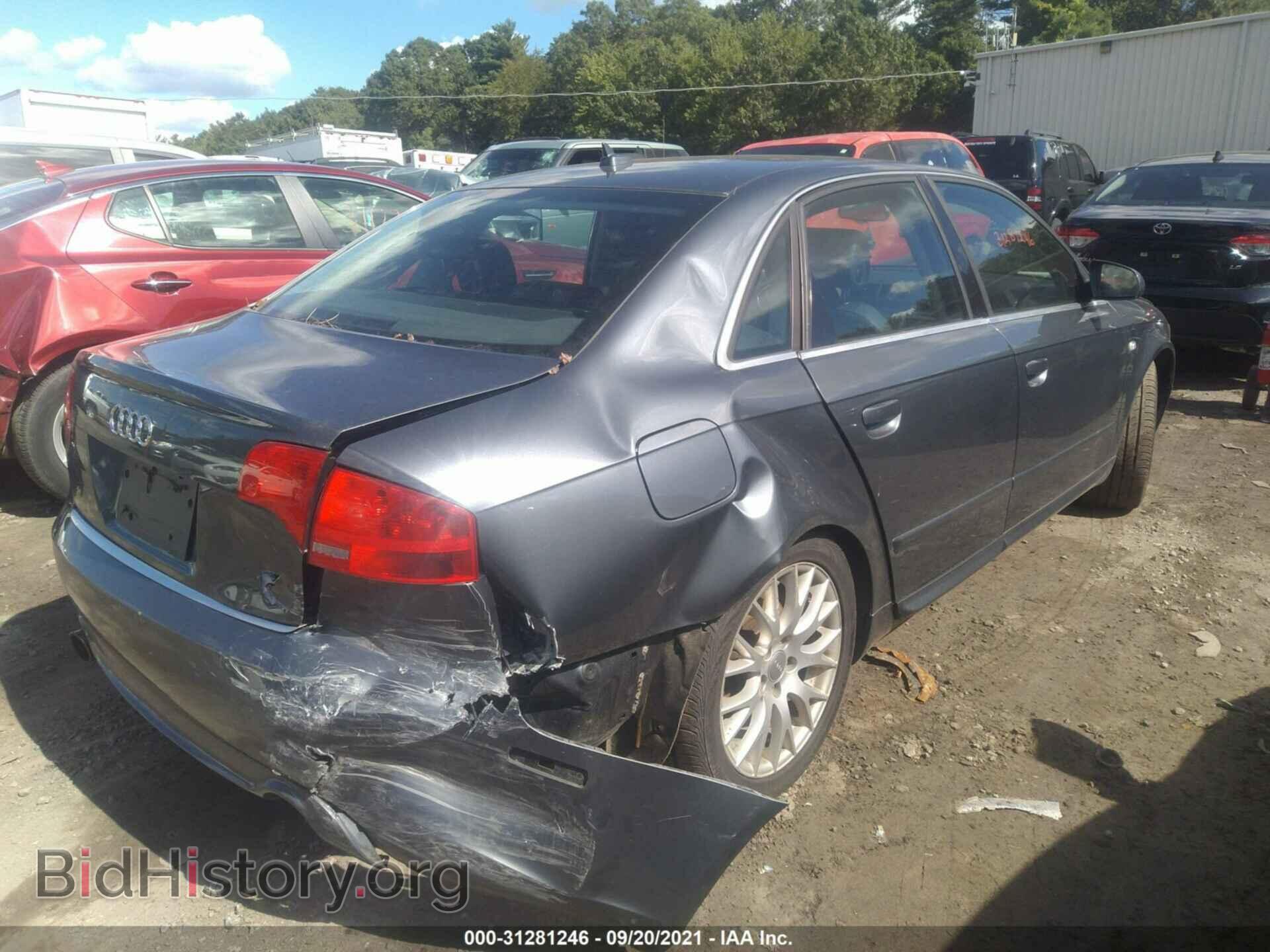 2008 AUDI A4 - VIN: WAUDF78EX8A128600 - Фото 6