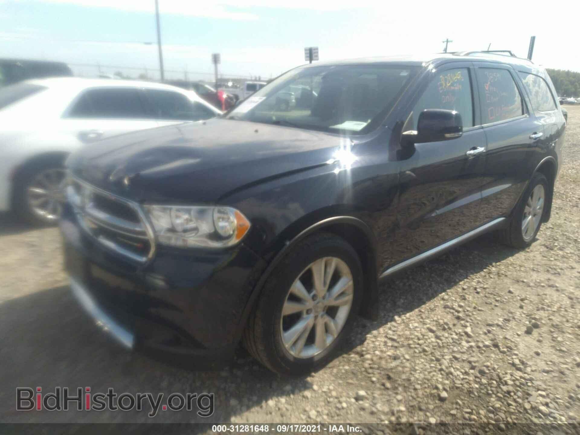 2013 DODGE DURANGO - VIN: 1C4RDJDGXDC665047 - Фото 2