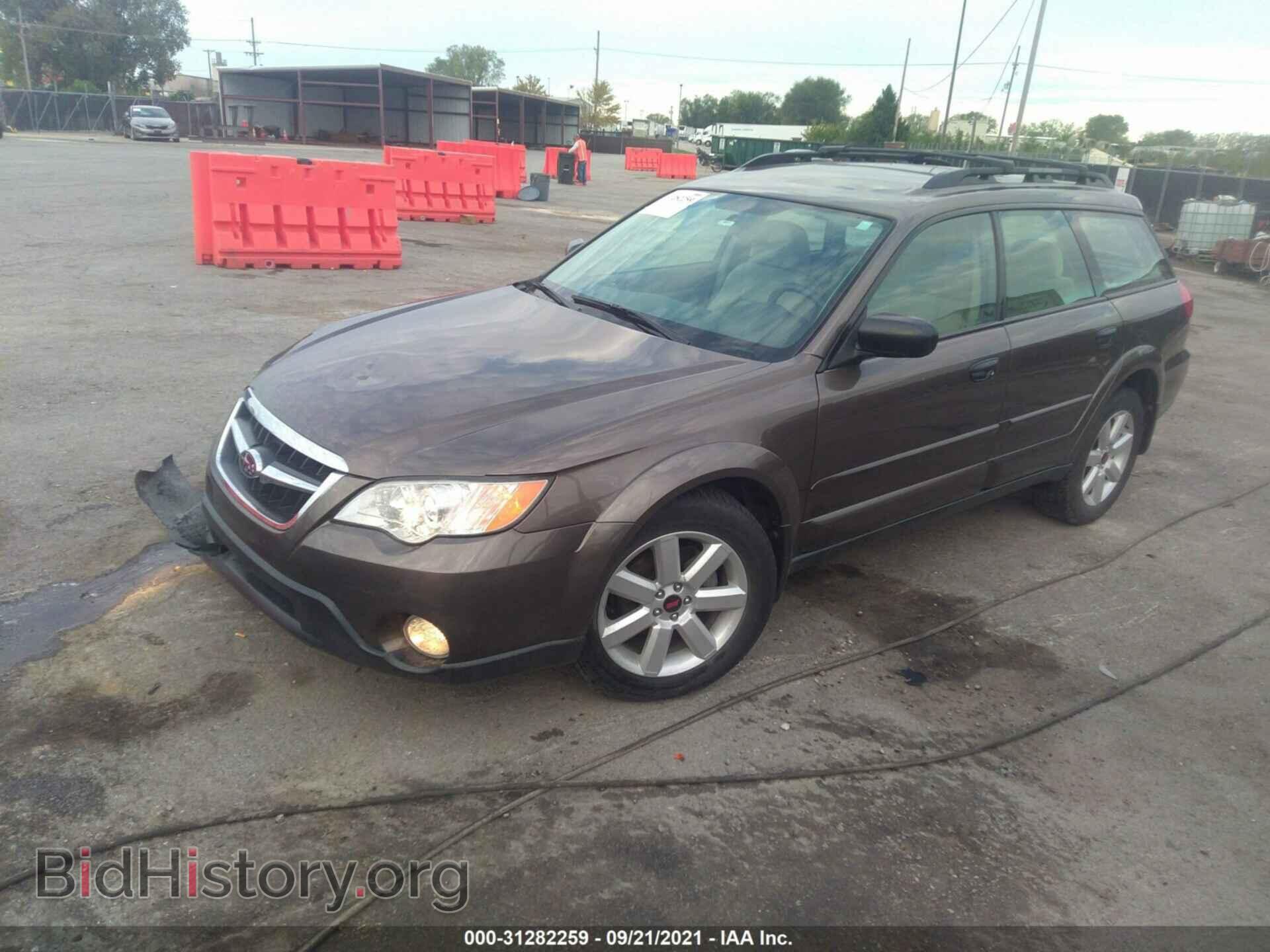 2009 SUBARU OUTBACK - VIN: 4S4BP61C497333351 - Фото 2