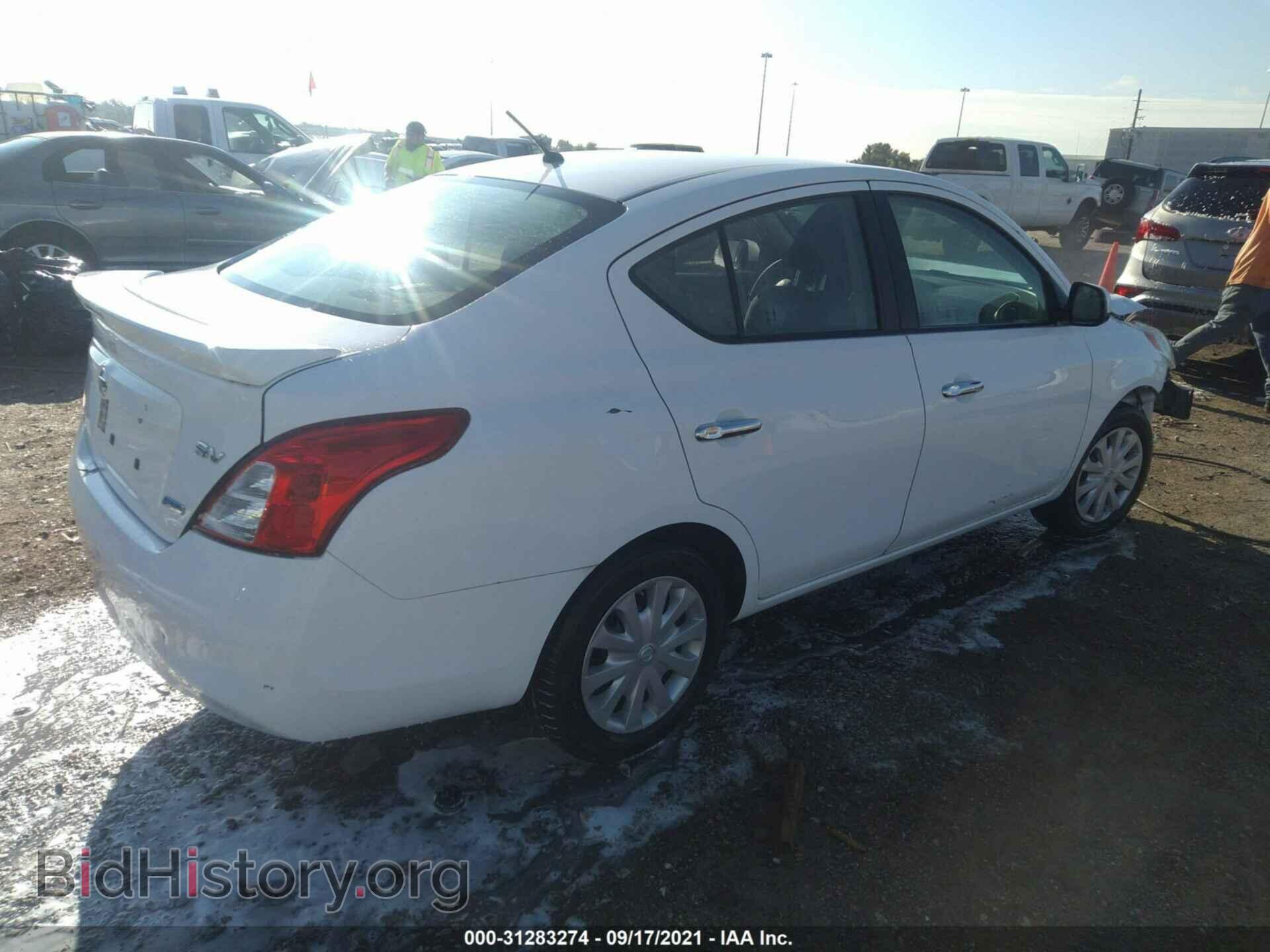 2014 NISSAN VERSA - VIN: 3N1CN7AP1EL871148 - Фото 4