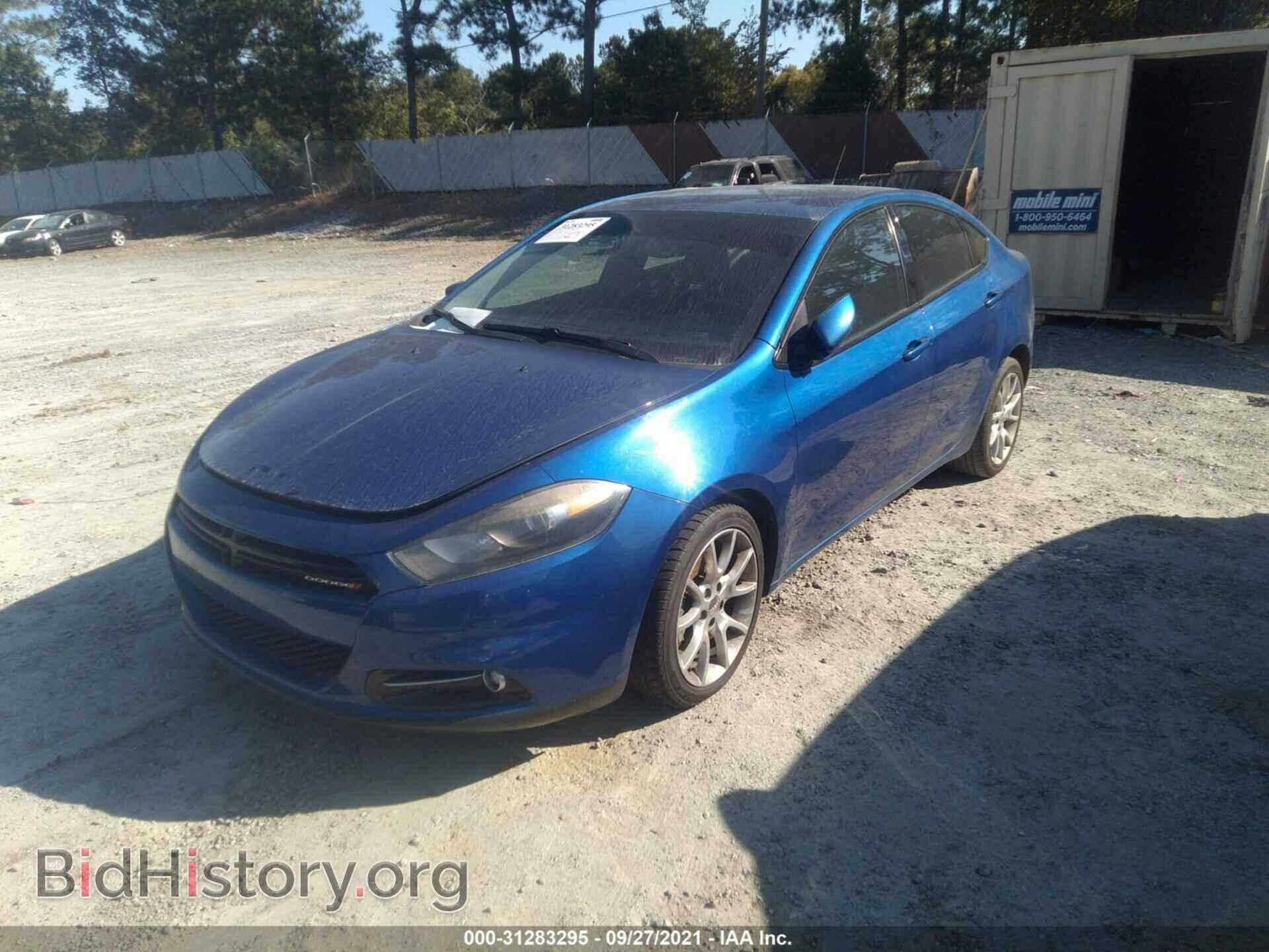 2013 DODGE DART - VIN: 1C3CDFBA3DD310995 - Фото 2