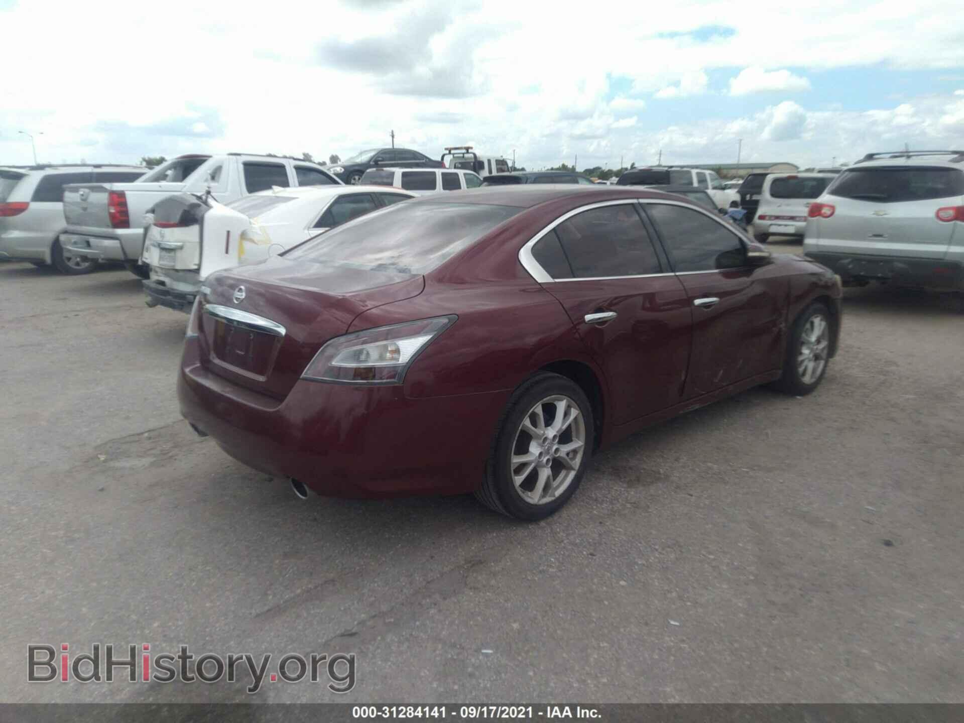 2013 NISSAN MAXIMA - VIN: 1N4AA5AP4DC827908 - Фото 4