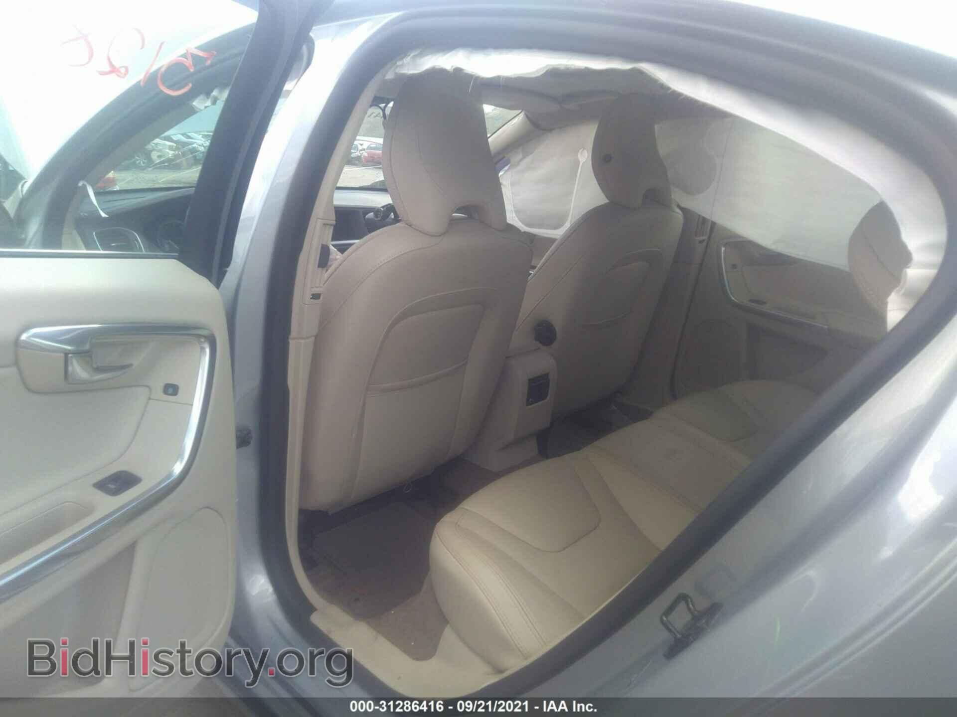 2013 VOLVO S60 - VIN: YV1612FS8D2200348 - Фото 8