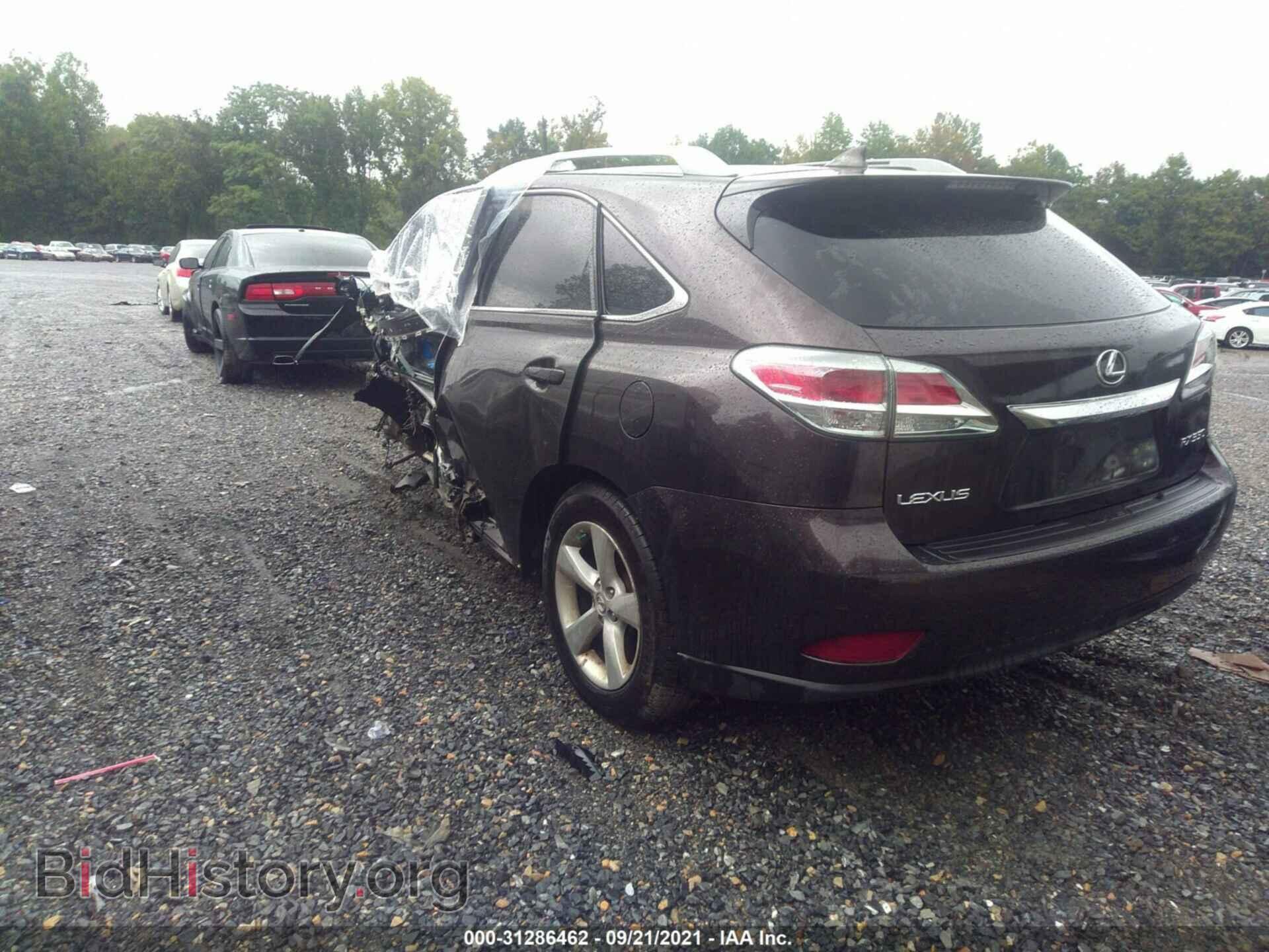 2014 LEXUS RX 350 - VIN: 2T2BK1BAXEC246870 - Фото 3