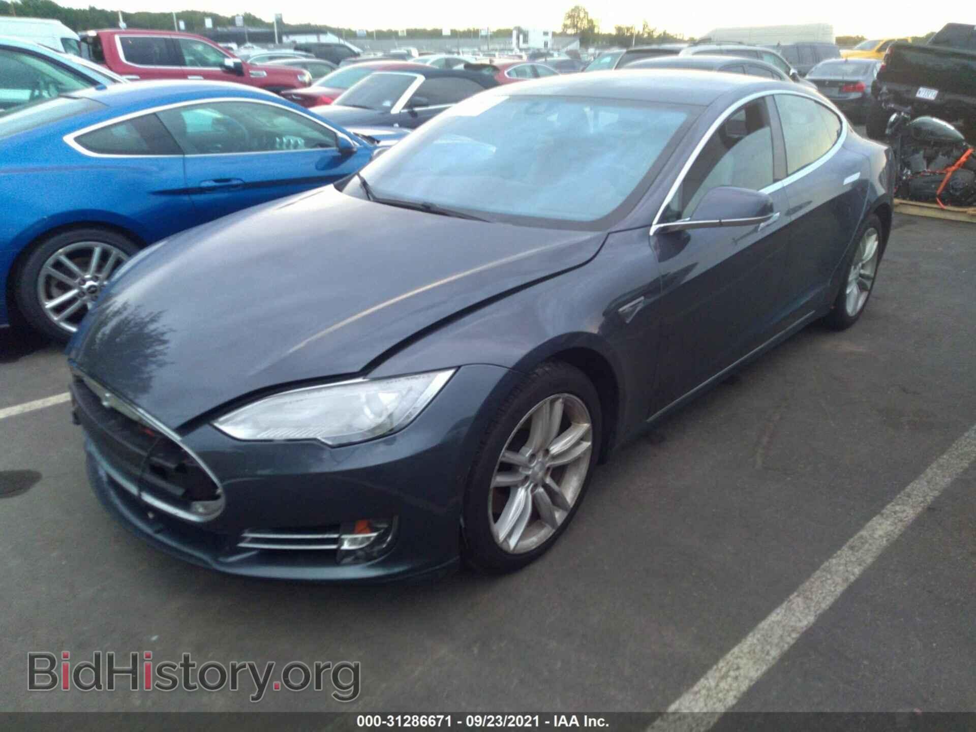 2015 TESLA MODEL S - VIN: 5YJSA1H2XFFP74719 - Фото 2