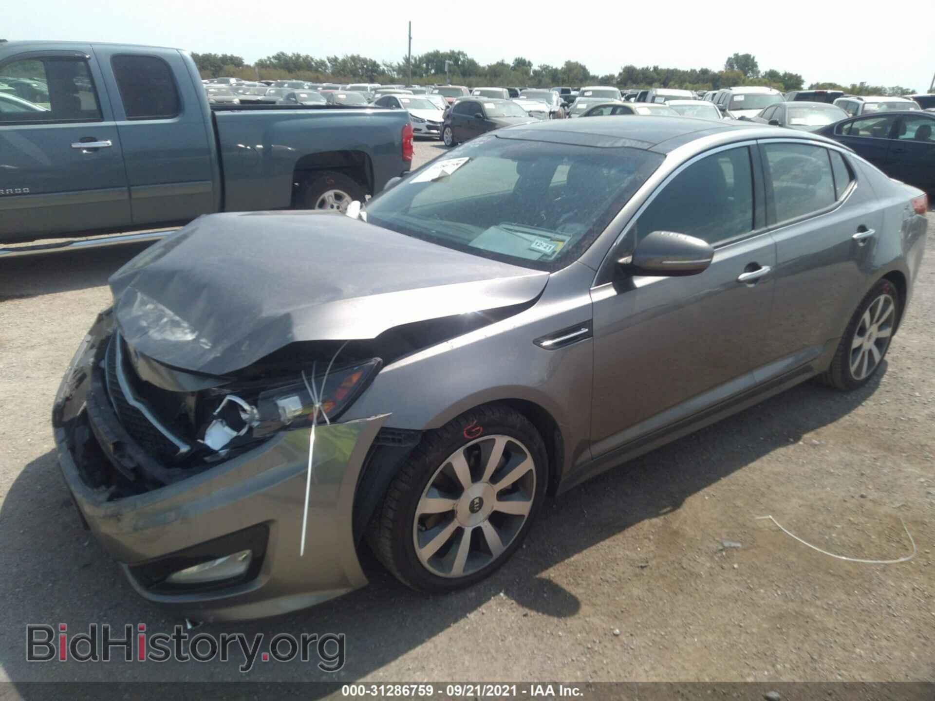 2012 KIA OPTIMA - VIN: 5XXGR4A66CG071303 - Фото 2