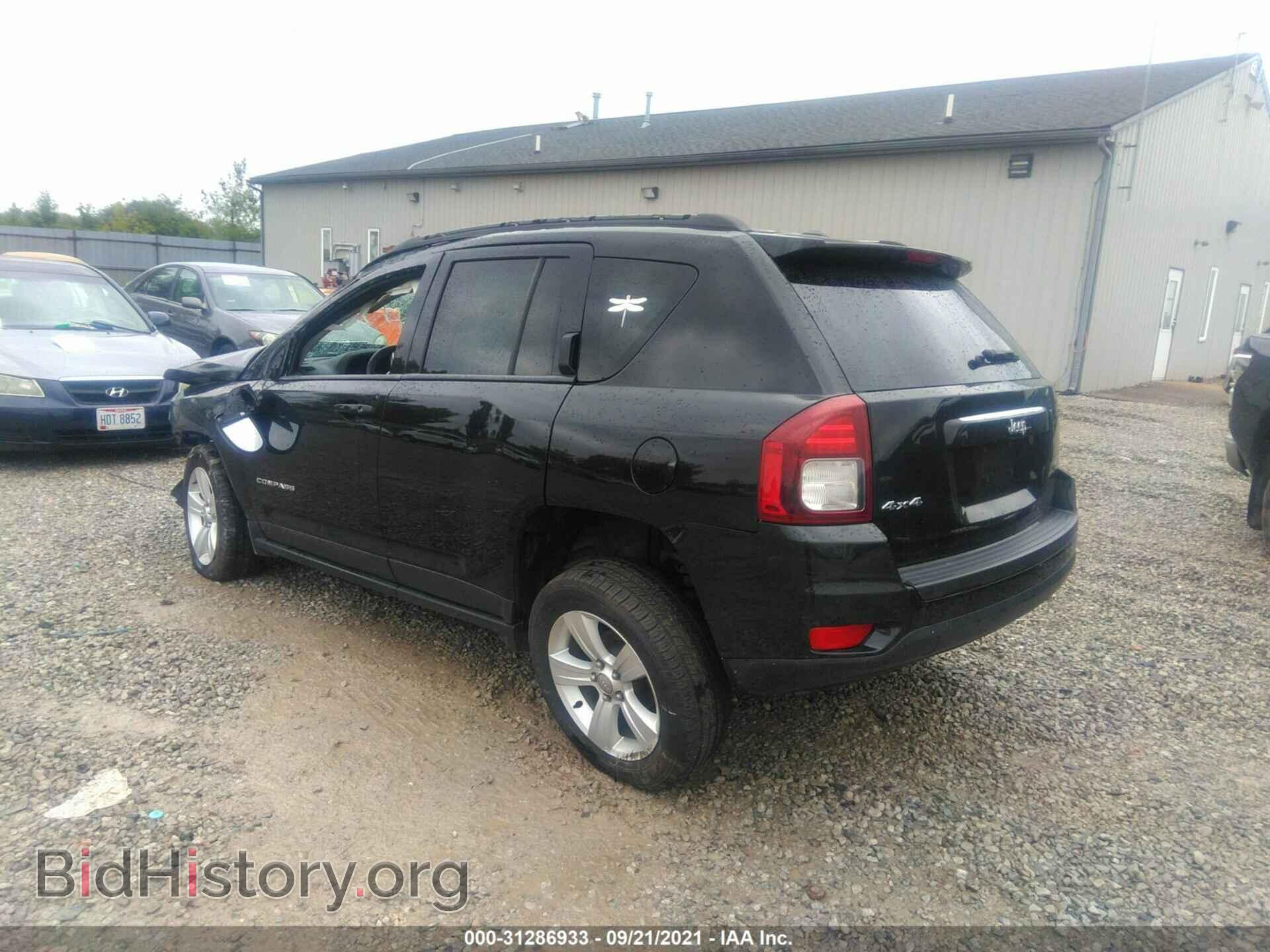 2014 JEEP COMPASS - VIN: 1C4NJDEBXED500431 - Фото 3
