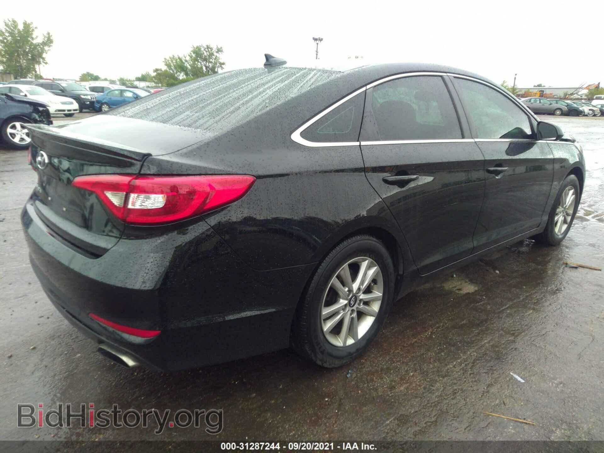 2017 HYUNDAI SONATA - VIN: 5NPE24AF1HH549621 - Фото 4