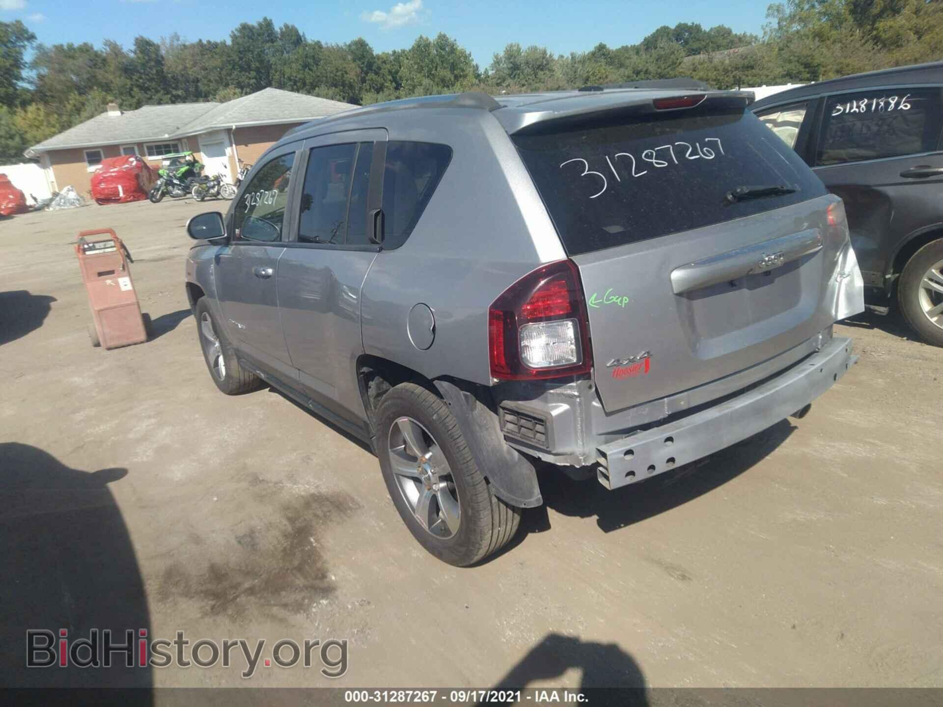 2016 JEEP COMPASS - VIN: 1C4NJDEB4GD730260 - Фото 3
