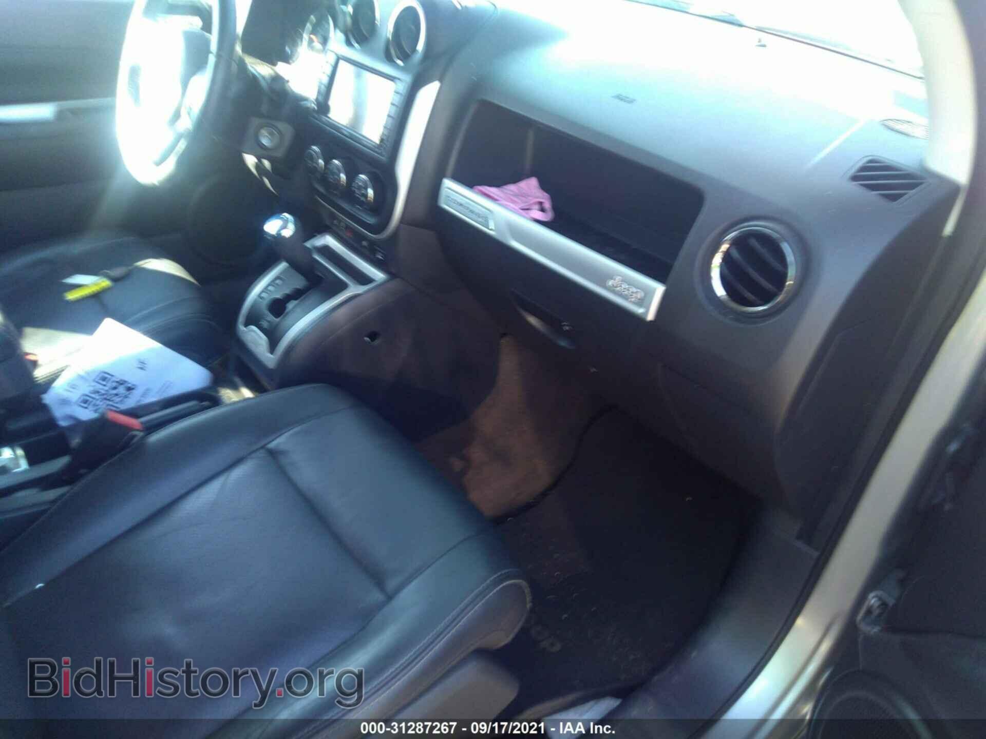 2016 JEEP COMPASS - VIN: 1C4NJDEB4GD730260 - Фото 5