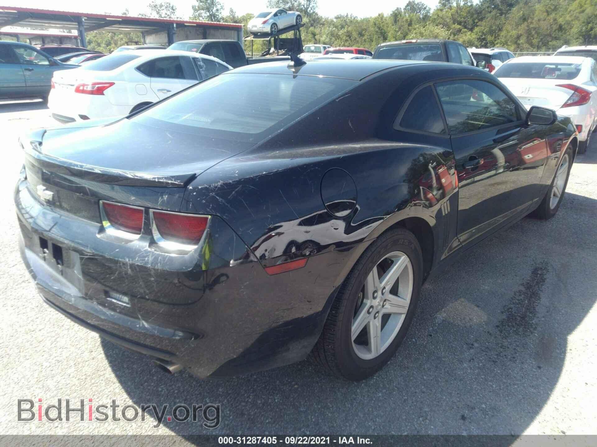 2012 CHEVROLET CAMARO - VIN: 2G1FB1E33C9181756 - Фото 4