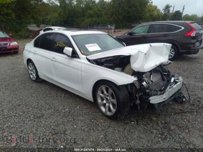 2014 BMW 3 SERIES Activehybrid 3, white — VIN WBA3F9C54EF484540, IAAI