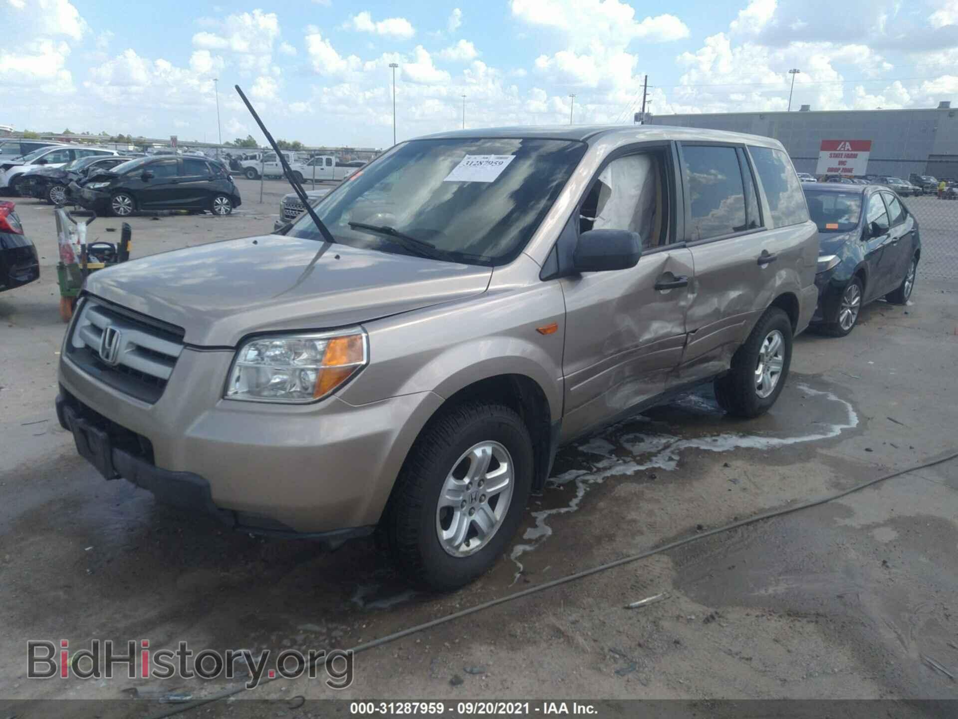 2007 HONDA PILOT - VIN: 5FNYF28197B041152 - Фото 2