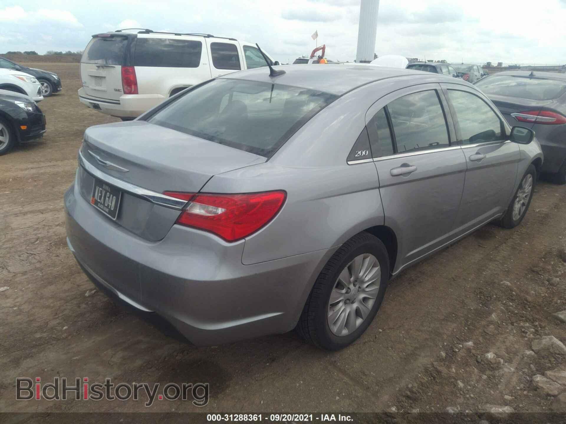 2014 CHRYSLER 200 - VIN: 1C3CCBAB1EN230340 - Фото 4
