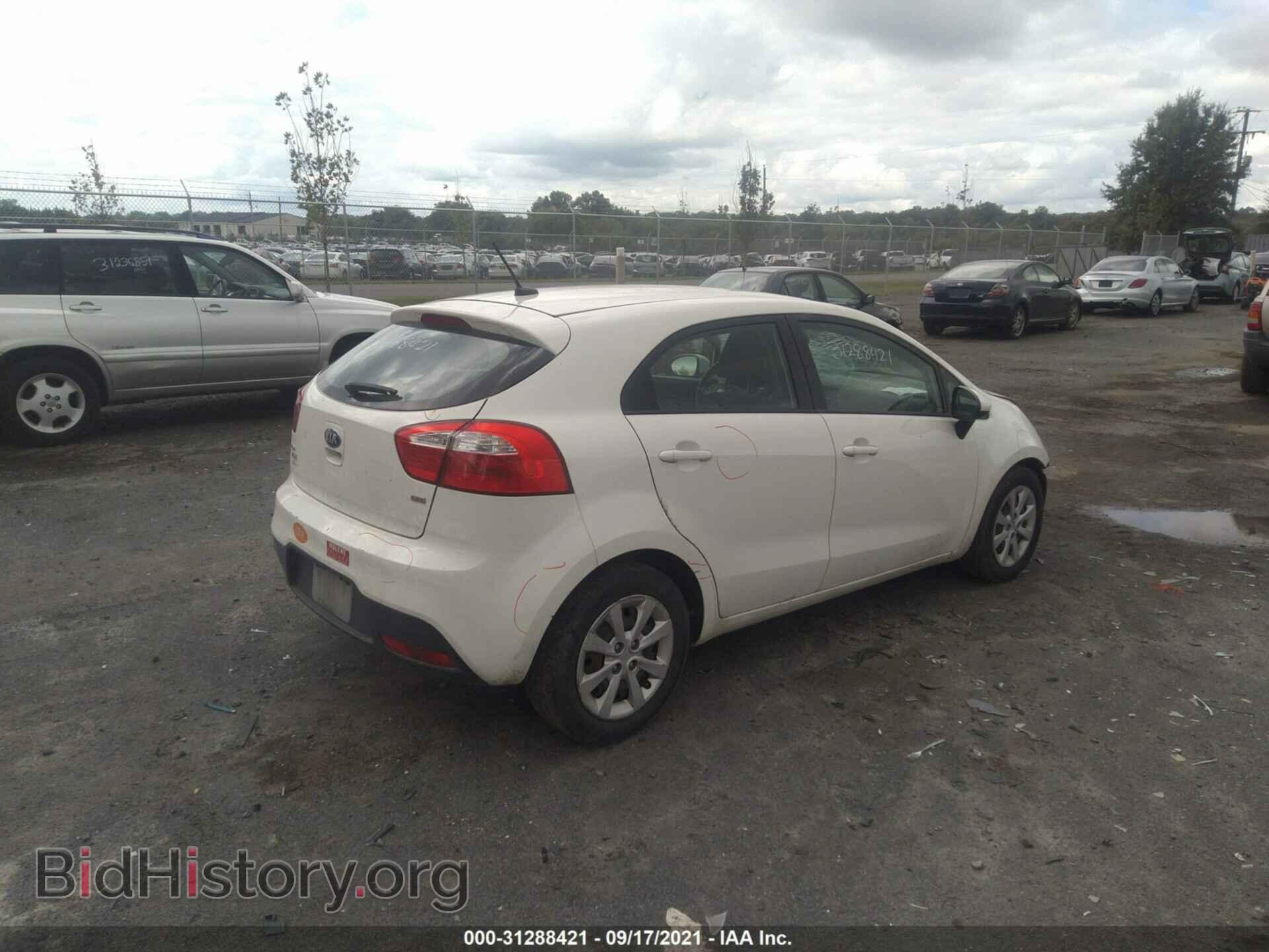 2014 KIA RIO - VIN: KNADM5A39E6415234 - Фото 4