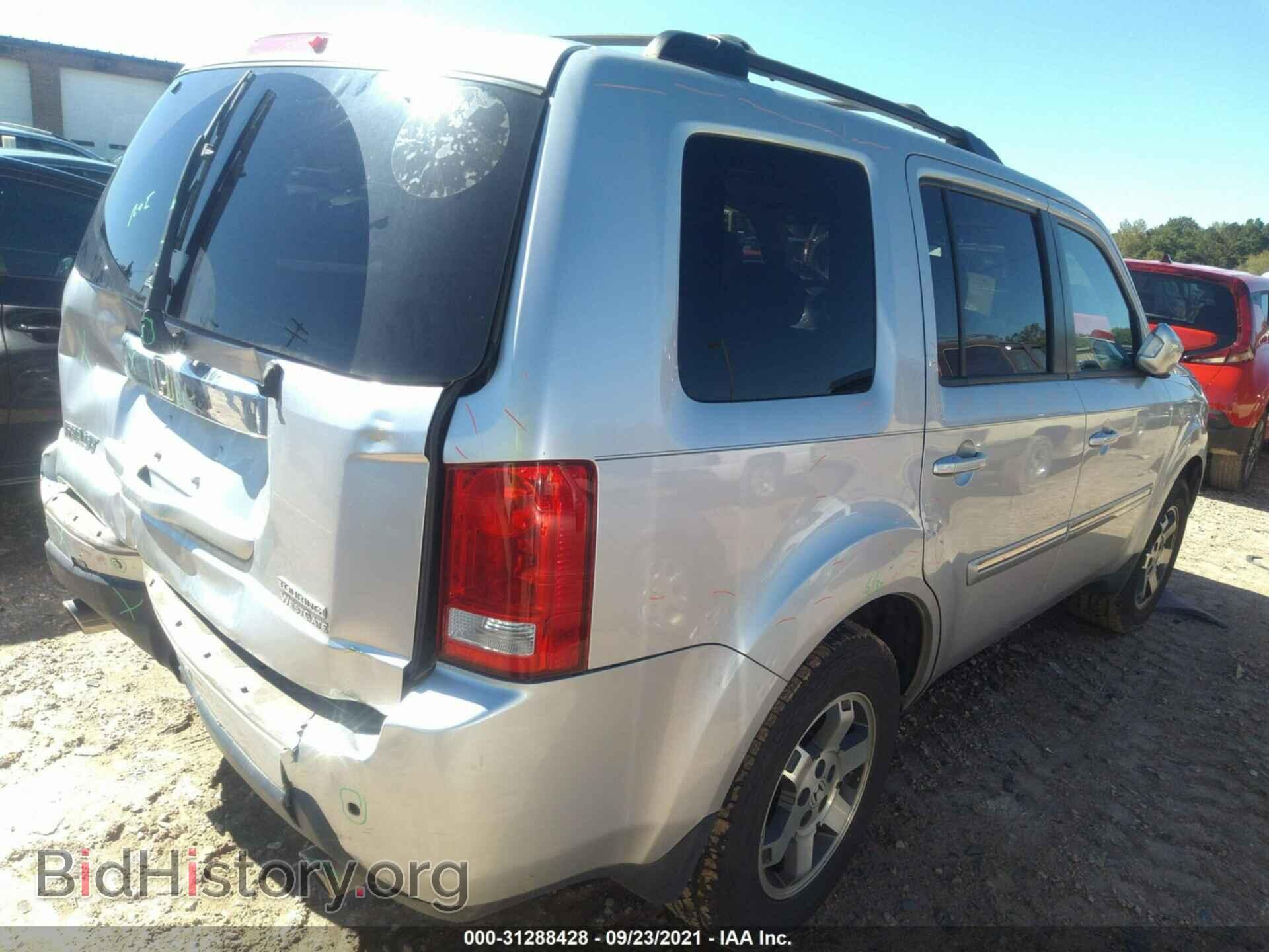 2011 HONDA PILOT - VIN: 5FNYF3H9XBB016071 - Фото 4