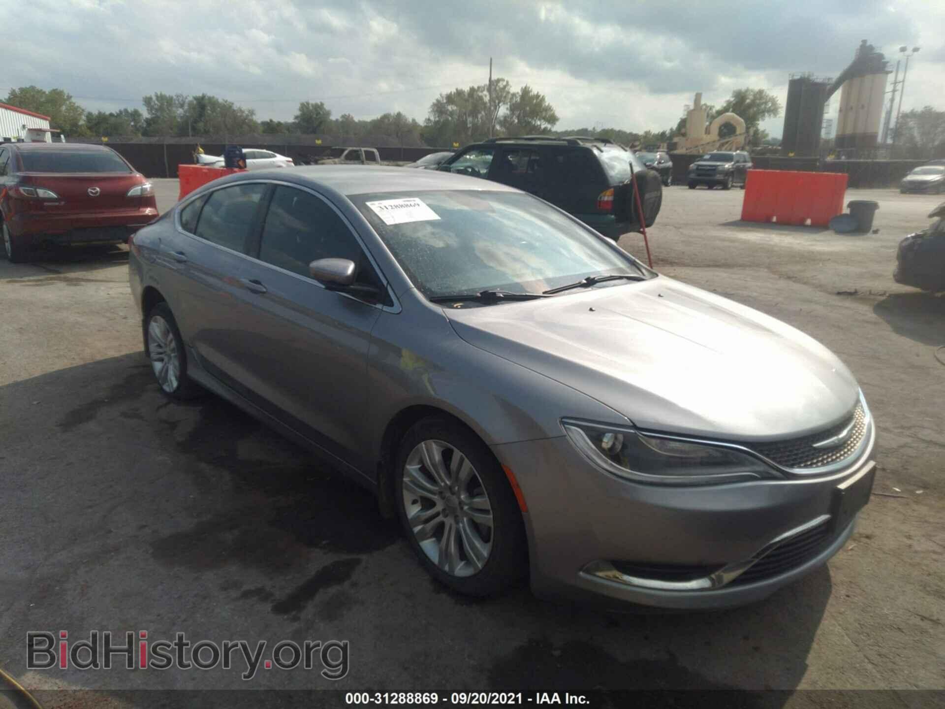 Фотография 1C3CCCAB2FN749002 - CHRYSLER 200 2015