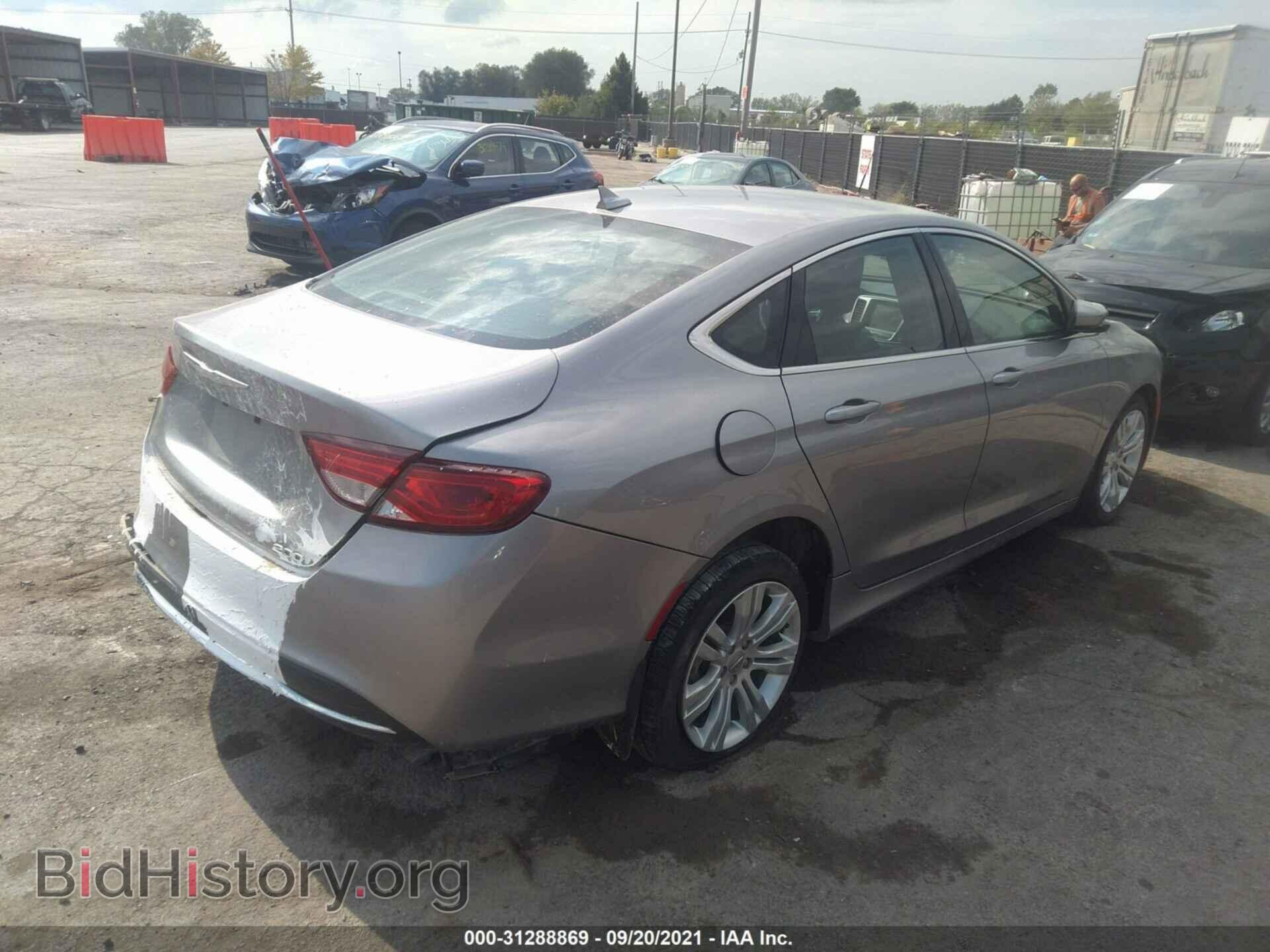 2015 CHRYSLER 200 - VIN: 1C3CCCAB2FN749002 - Фото 4
