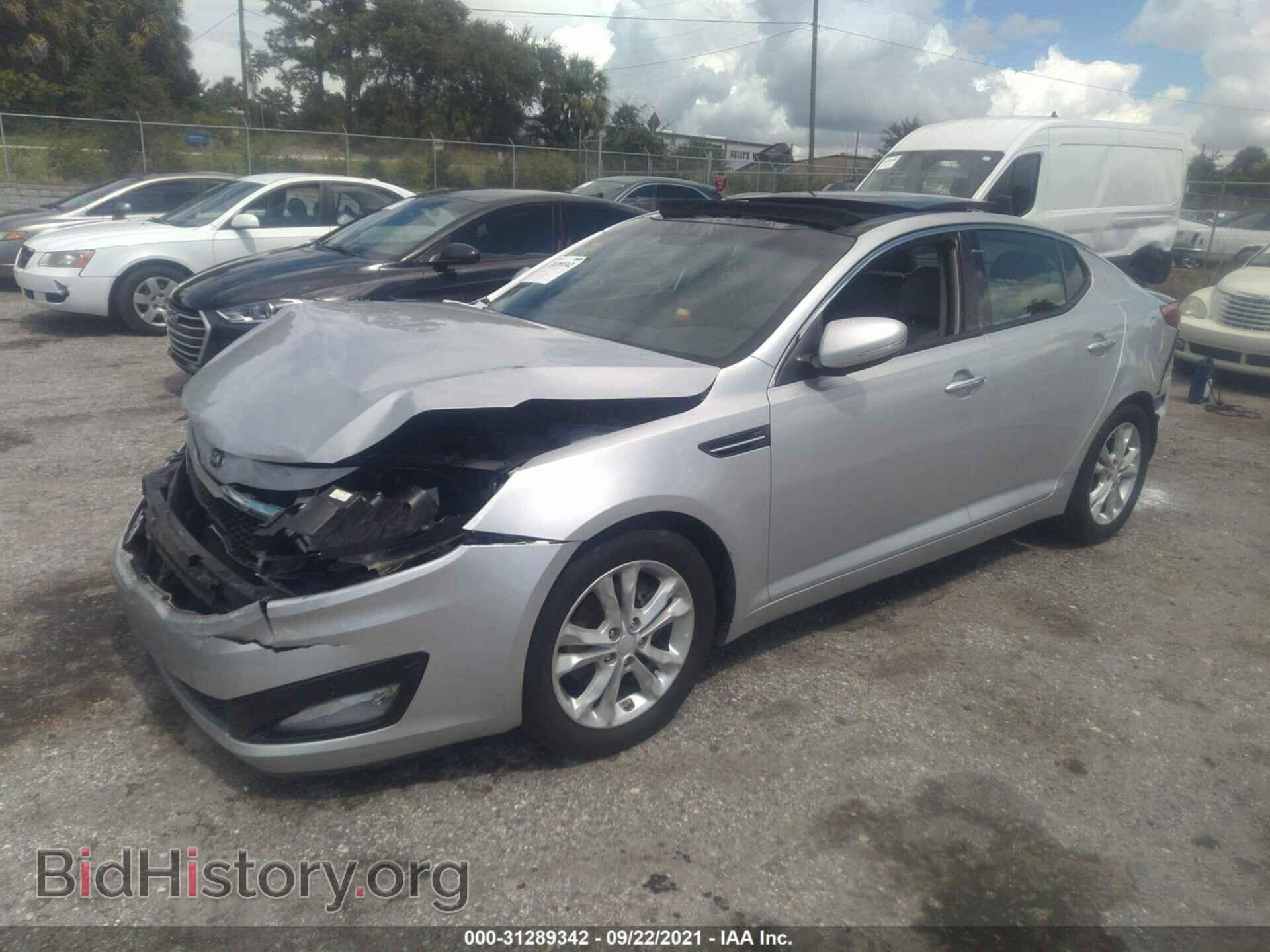 2013 KIA OPTIMA - VIN: 5XXGN4A76DG111210 - Фото 2