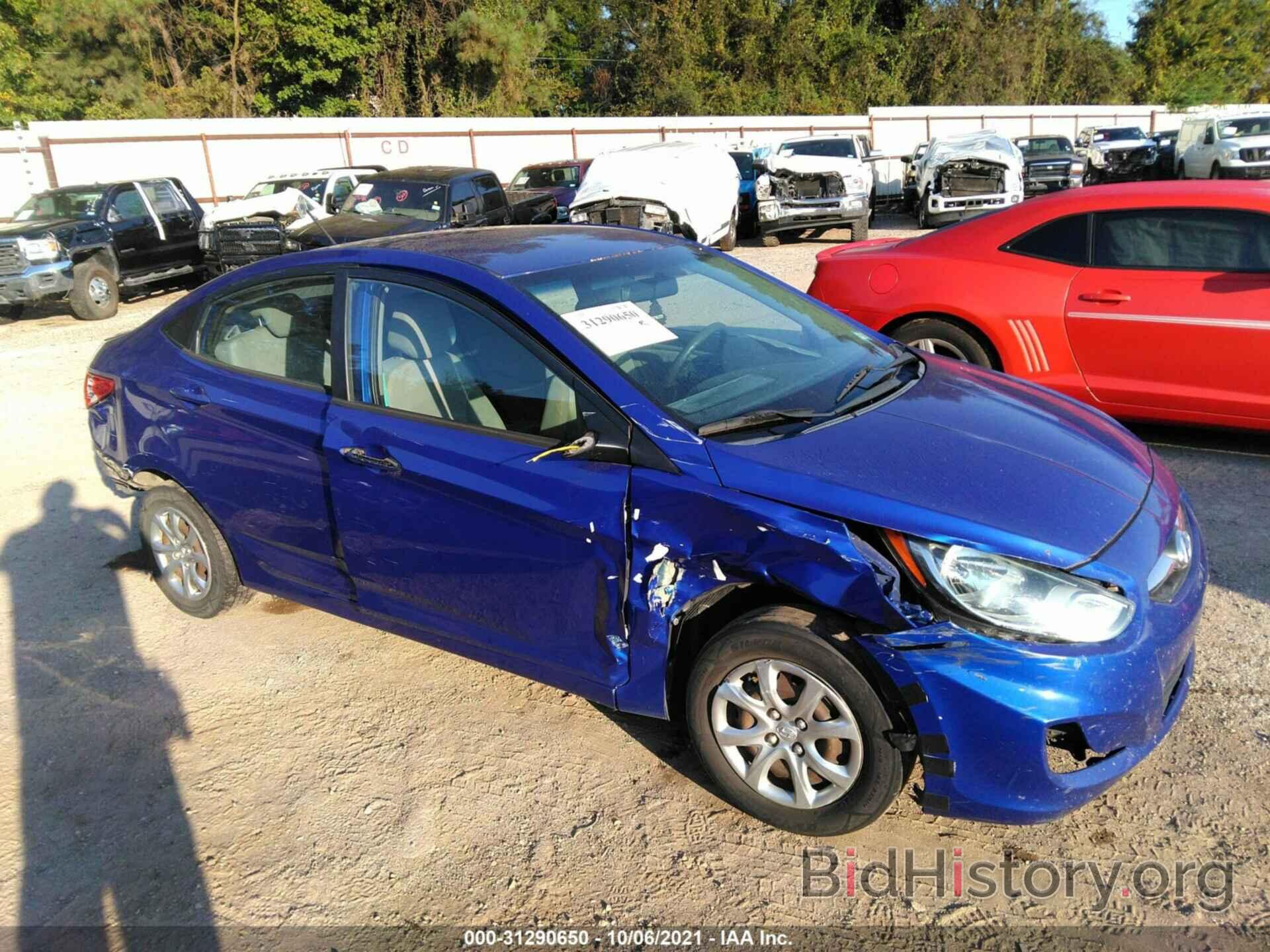 Photo KMHCT4AEXDU453686 - HYUNDAI ACCENT 2013