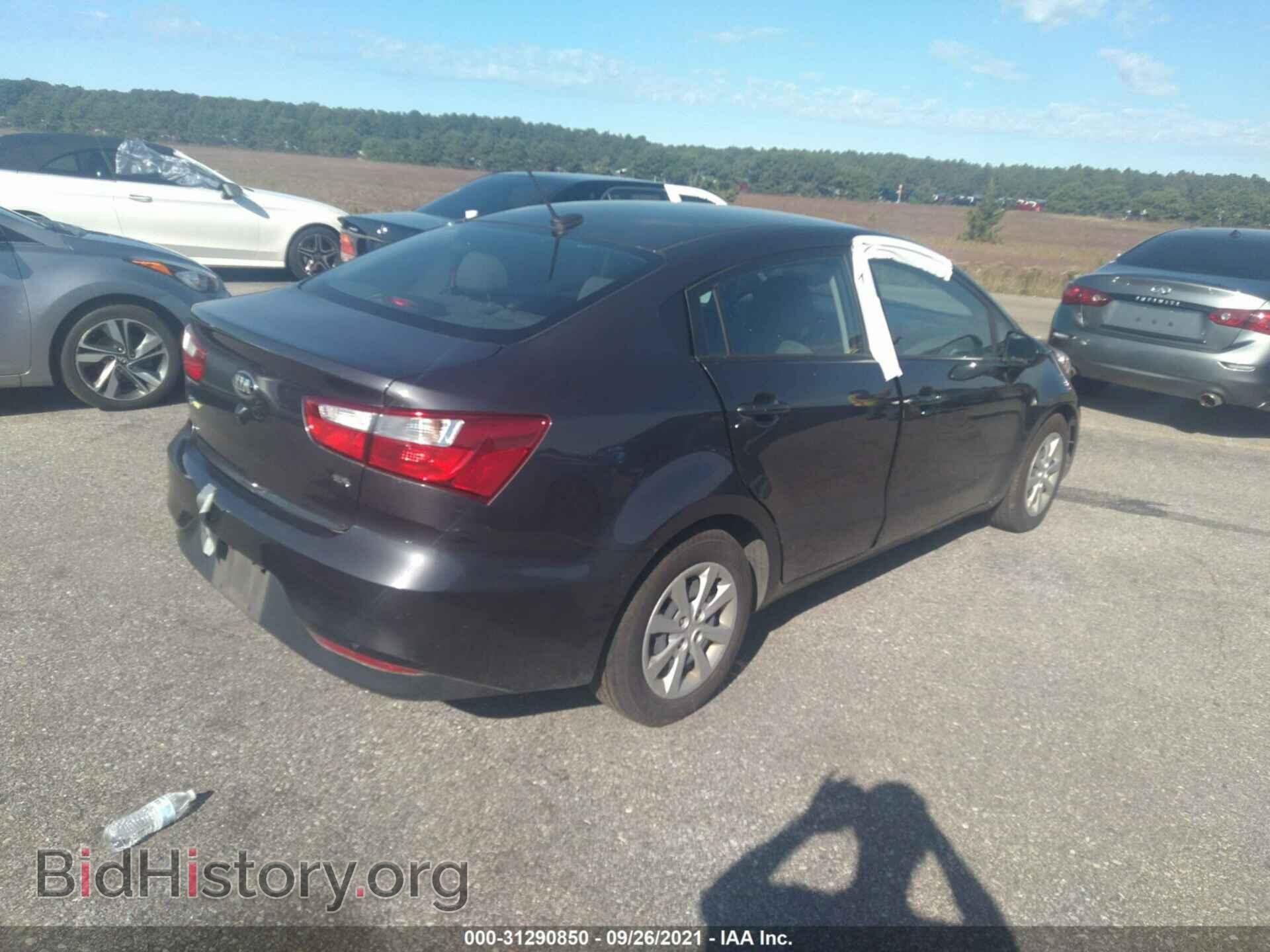 2016 KIA RIO - VIN: KNADN4A35G6589358 - Фото 4
