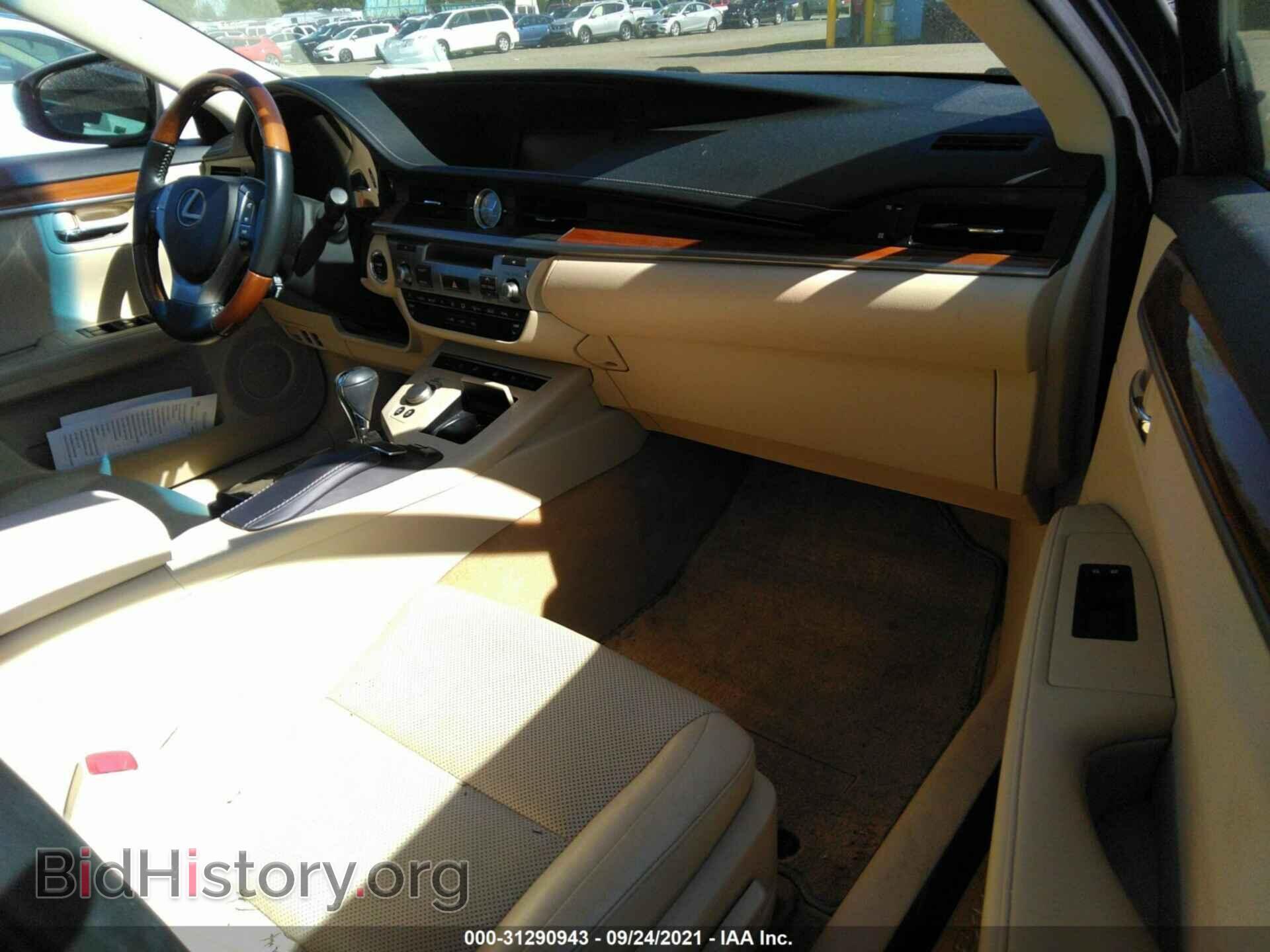 2013 LEXUS ES 300H - VIN: JTHBW1GG8D2013152 - Фото 5